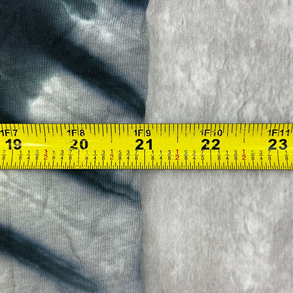 Colorado Rockies Liquid Blue Tie-Dye T-Shirt L 100% Cotton V-Design Front & Back Pre-Shrunk Graphic Tee MLB Licensed