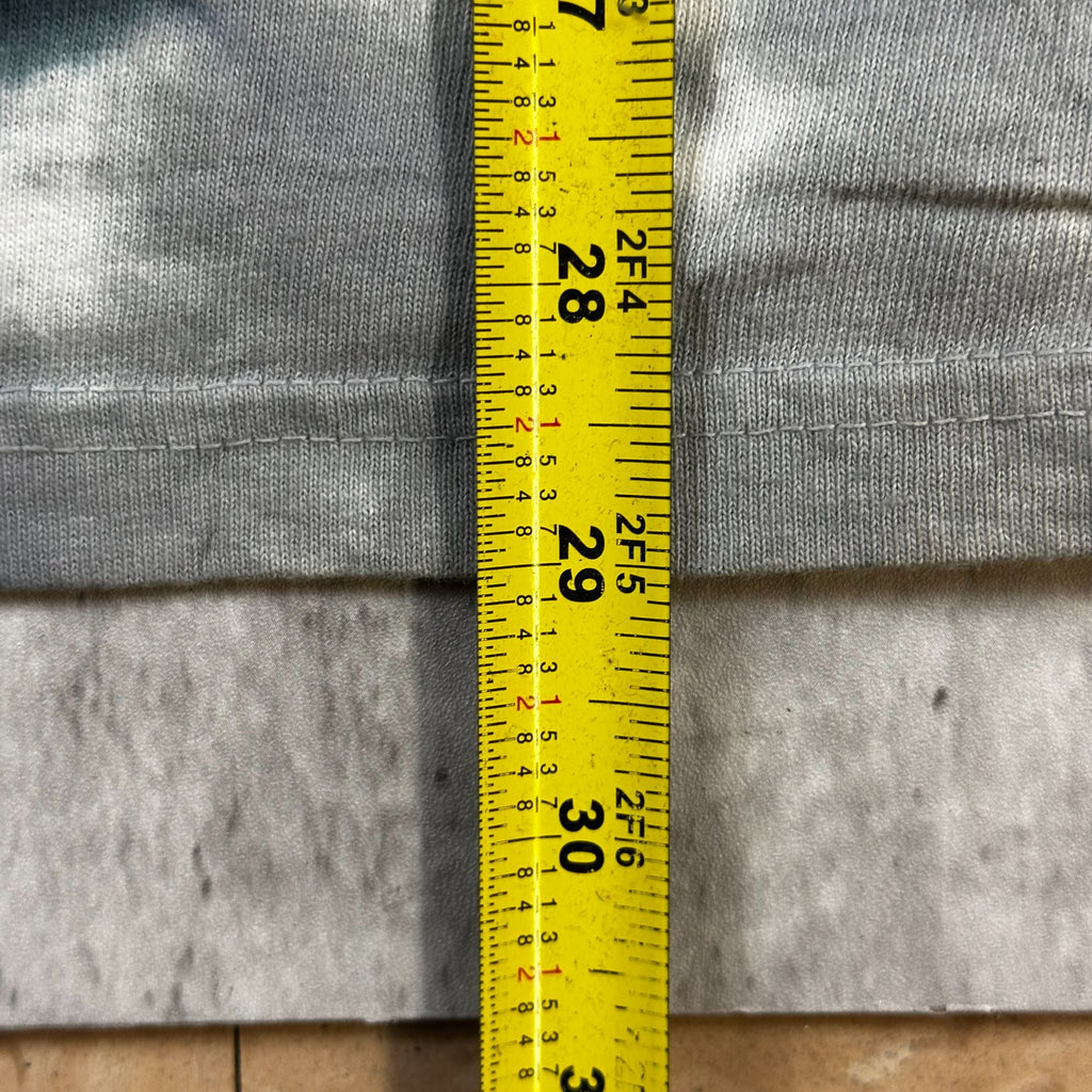 Colorado Rockies Liquid Blue Tie-Dye T-Shirt L 100% Cotton V-Design Front & Back Pre-Shrunk Graphic Tee MLB Licensed