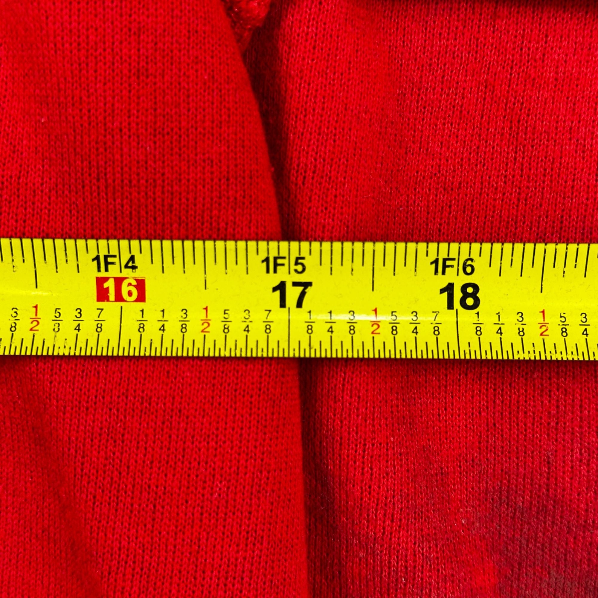 Vintage Hanes U.S. Marines Red Crewneck Sweatshirt S 34-36 Cotton/Acrylic