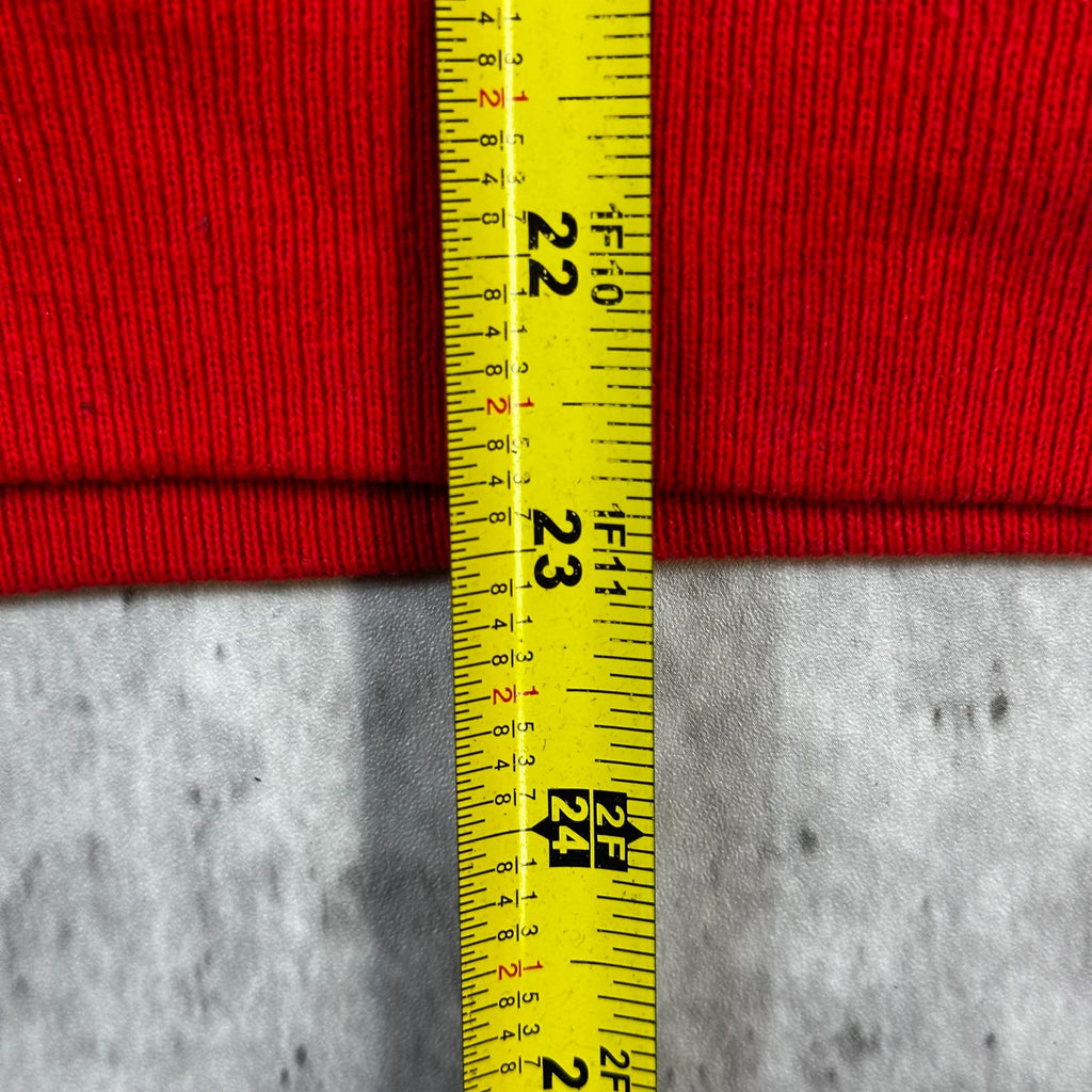 Vintage Hanes U.S. Marines Red Crewneck Sweatshirt S 34-36 Cotton/Acrylic