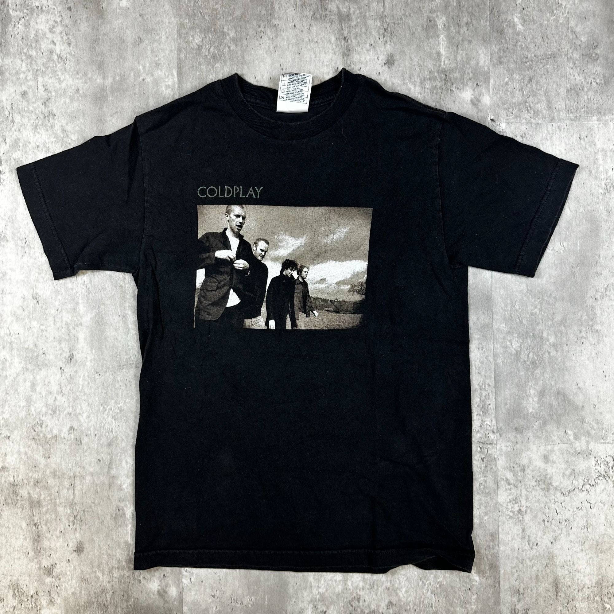 Coldplay A Rush Of Blood To The Head Tour 2003 T-Shirt S Alstyle Apparel Black 100% Cotton Graphic Tee