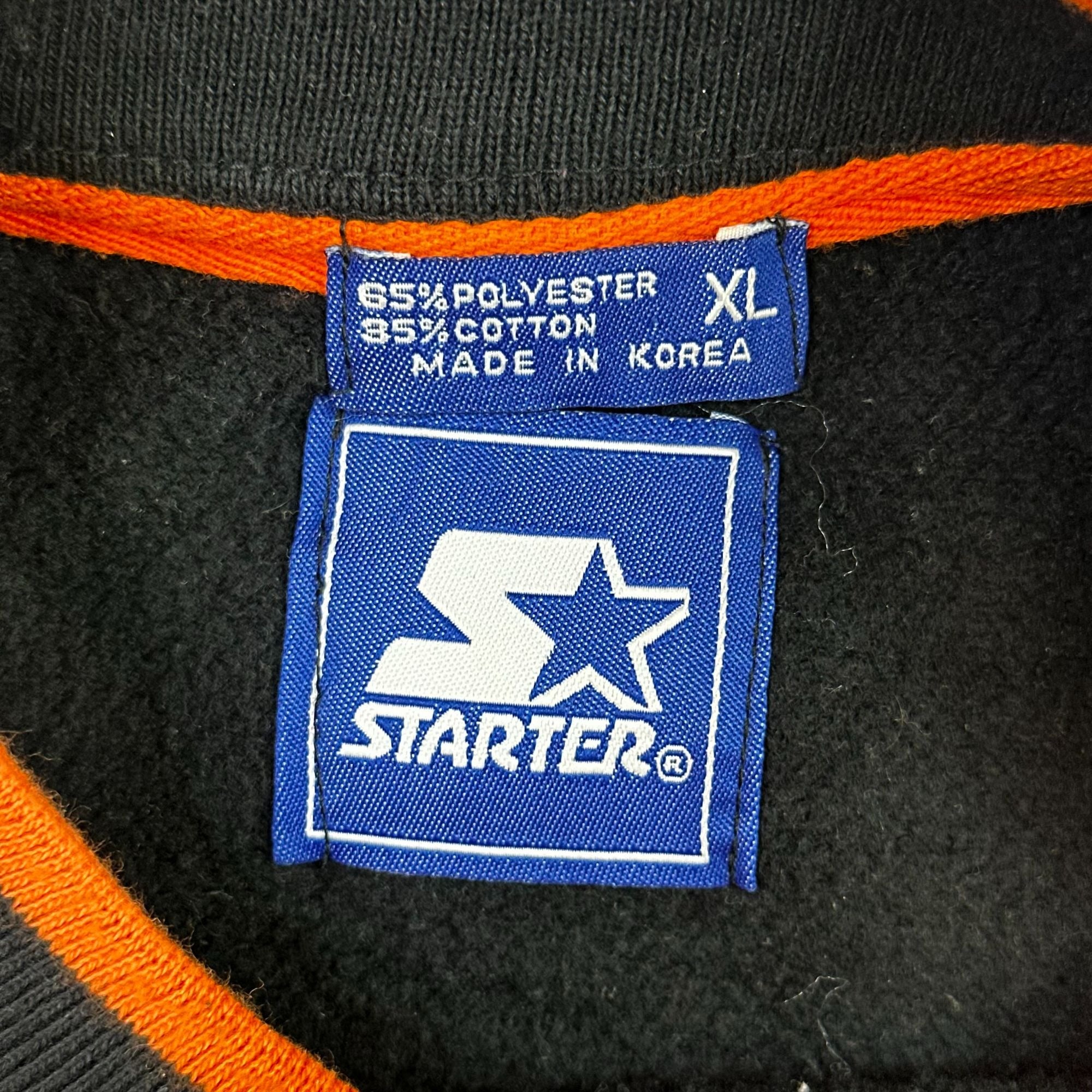 OSU Cowboys Black & Orange Crewneck Sweatshirt XL By Starter