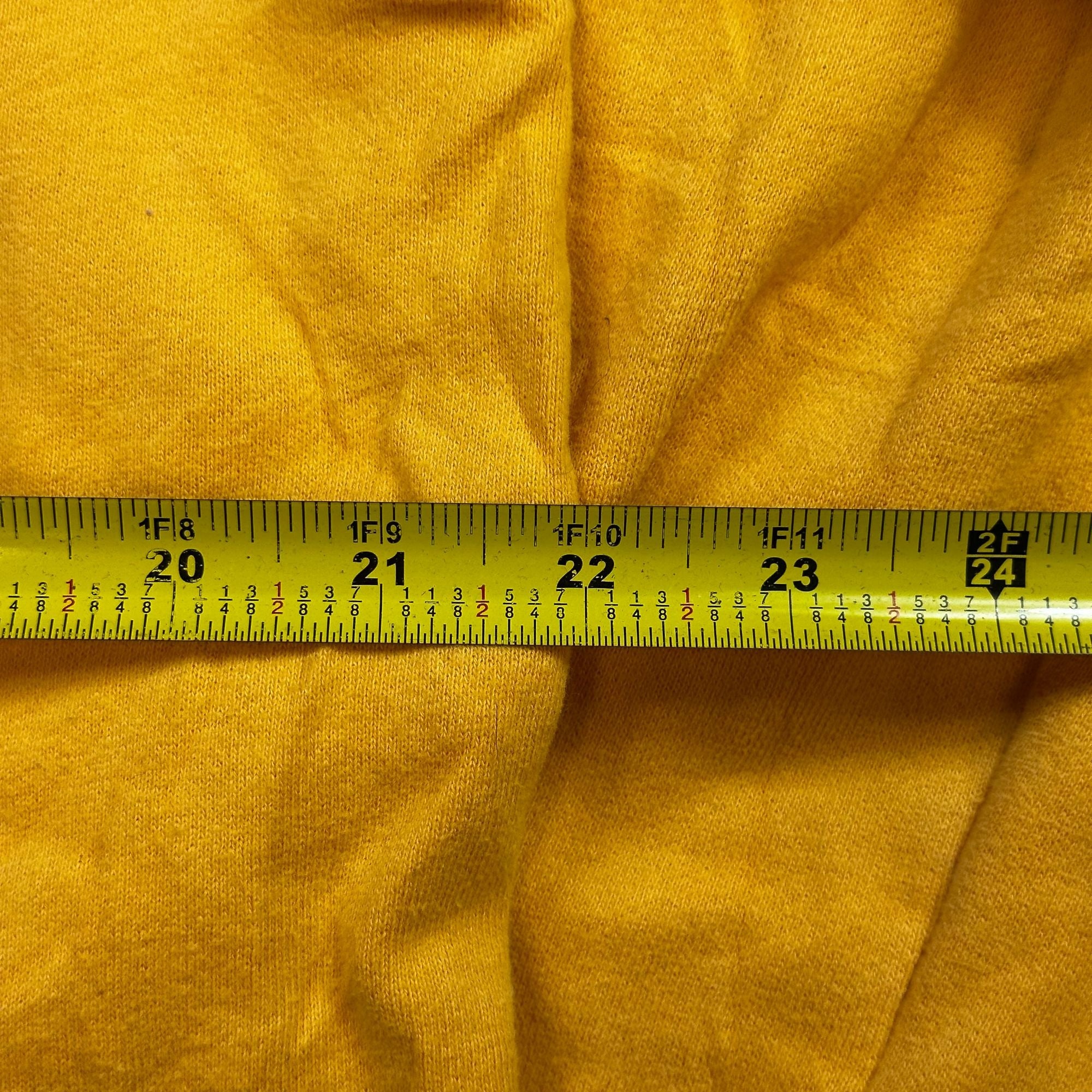 Aeropostale Yellow Hoodie M Athletic Dept 1987 Logo Zip-Up Sweatshirt