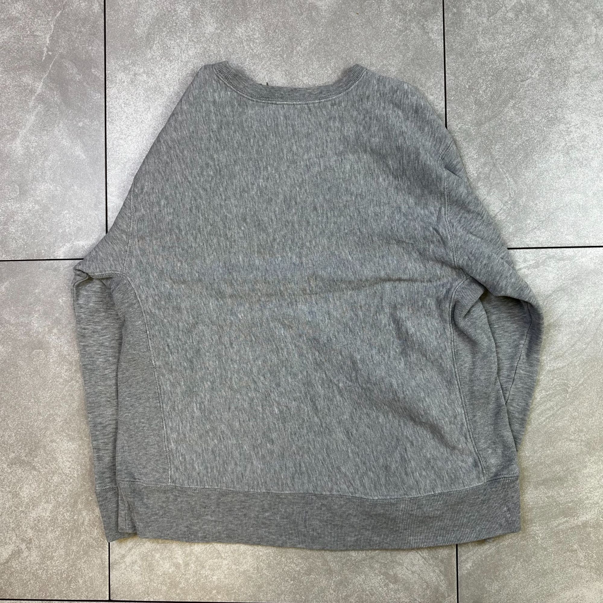 Polo Jeans Co. Ralph Lauren Gray Crewneck Sweatshirt M/M Cotton/Polyester Blend