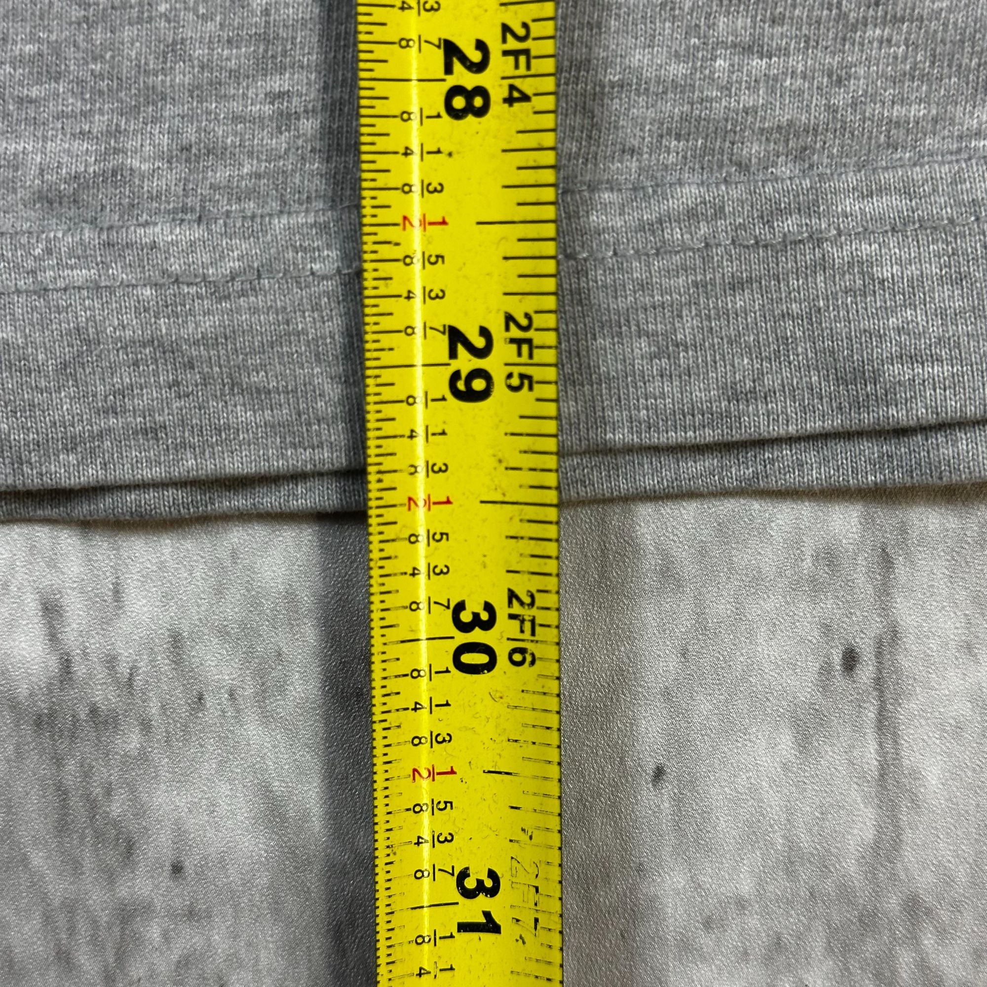 Tommy Hilfiger Red Label Mens XL Graphic Tee Shirt Gray & Black Cotton Blend