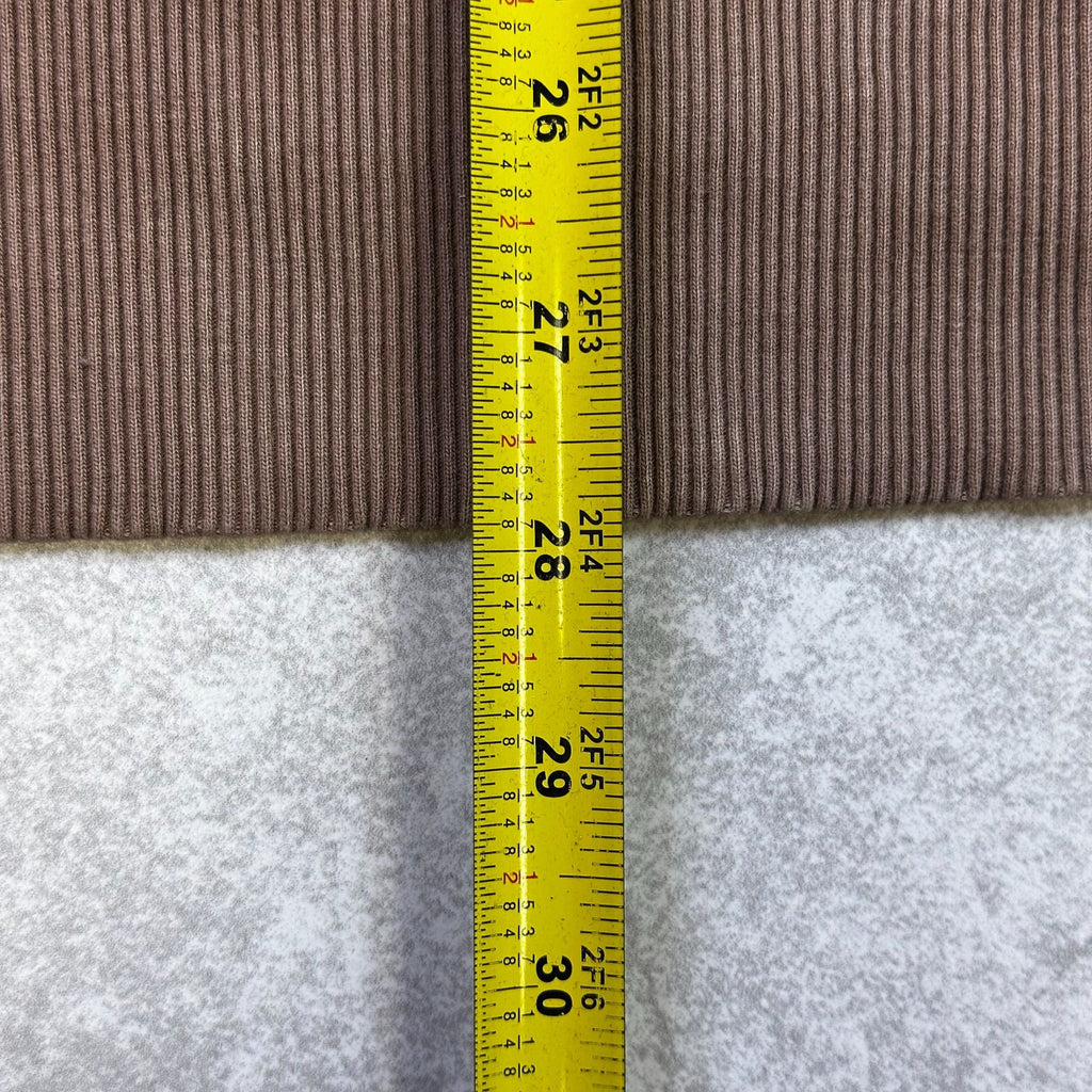 American Eagle Brown Crewneck Sweatshirt M/M Rustic Print Pullover Cotton Blend