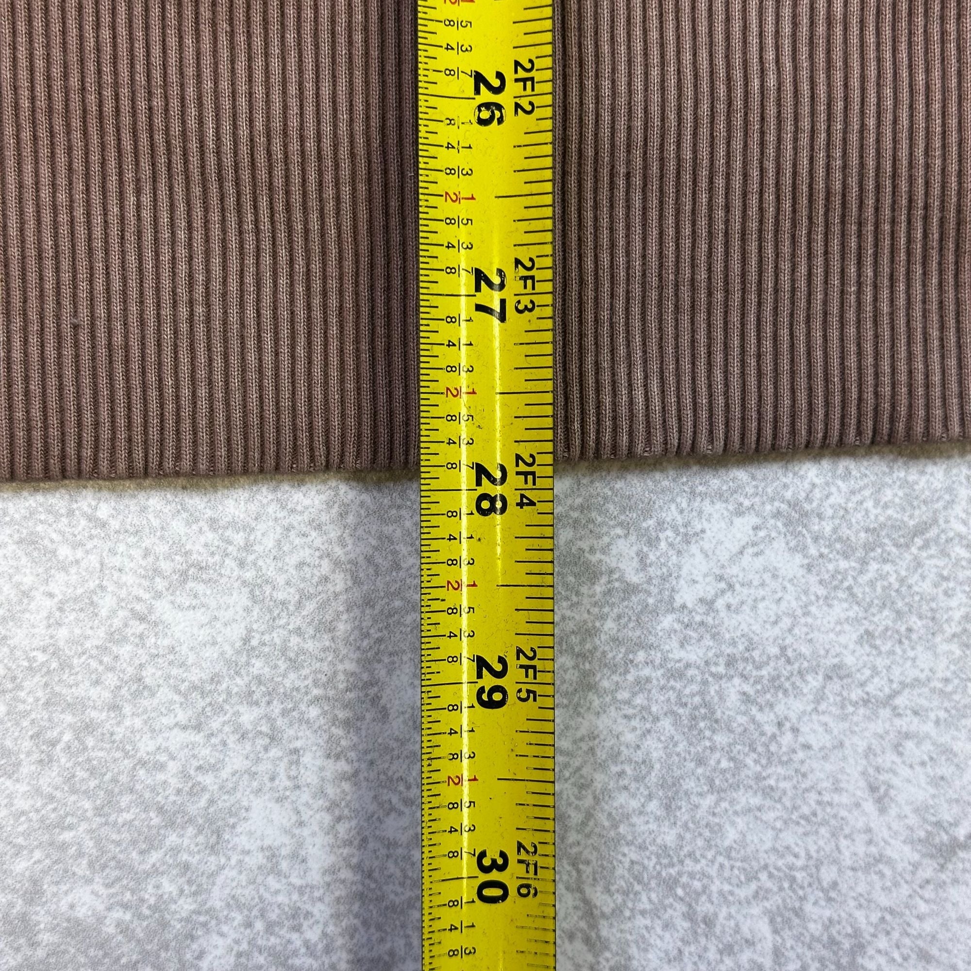 American Eagle Brown Crewneck Sweatshirt M/M Rustic Print Pullover Cotton Blend