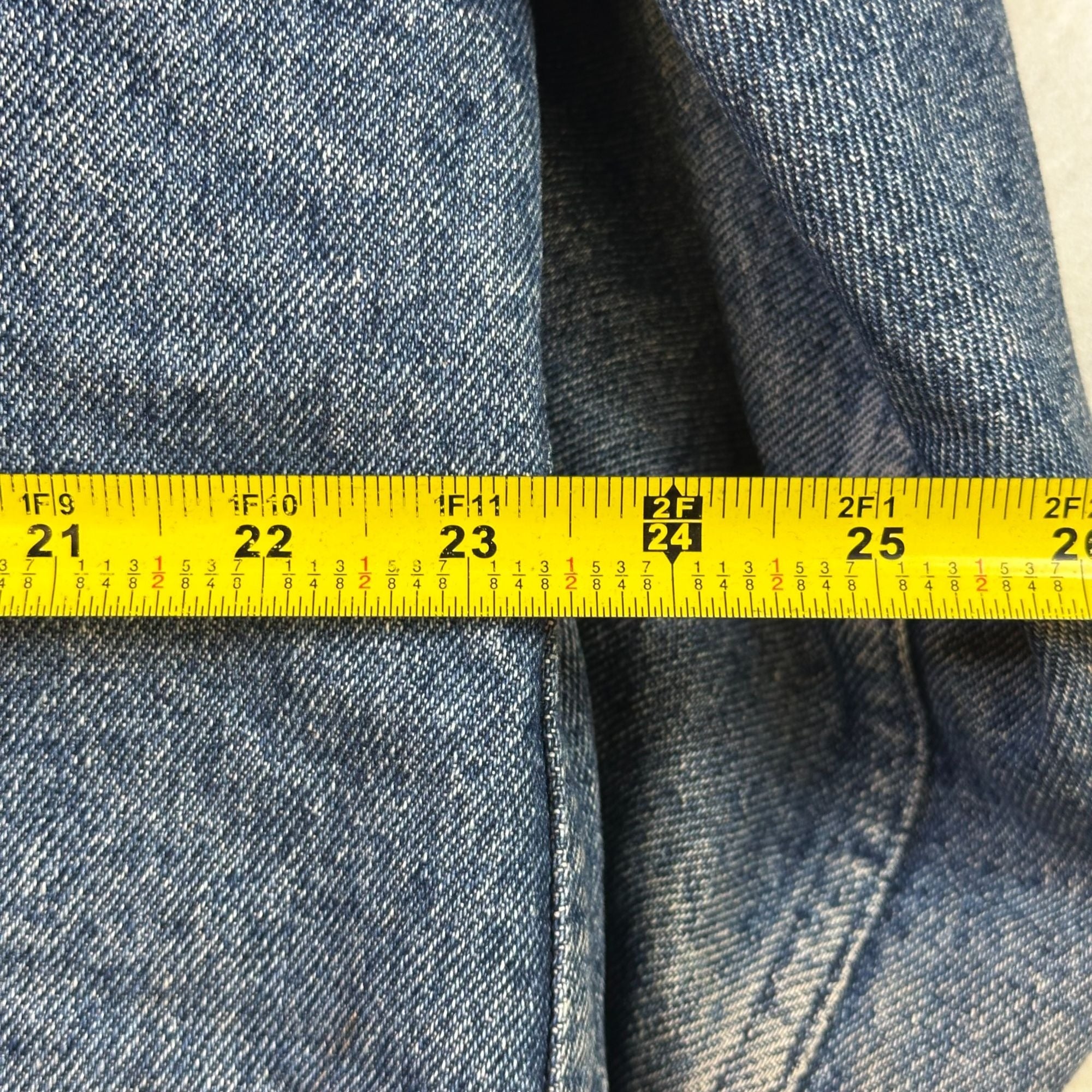 Levis Denim Sherpa Lined Jacket Large Button Front Warm Outerwear