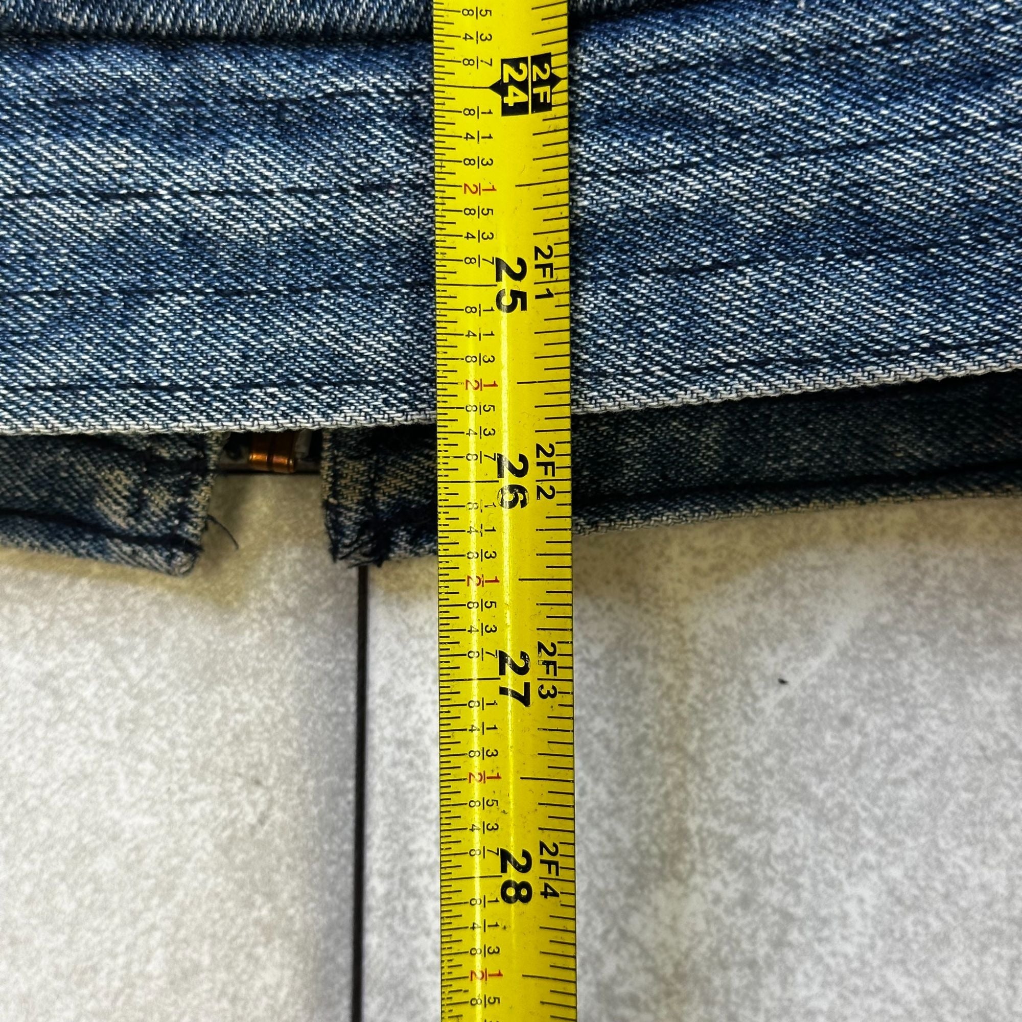 Levis Denim Sherpa Lined Jacket Large Button Front Warm Outerwear