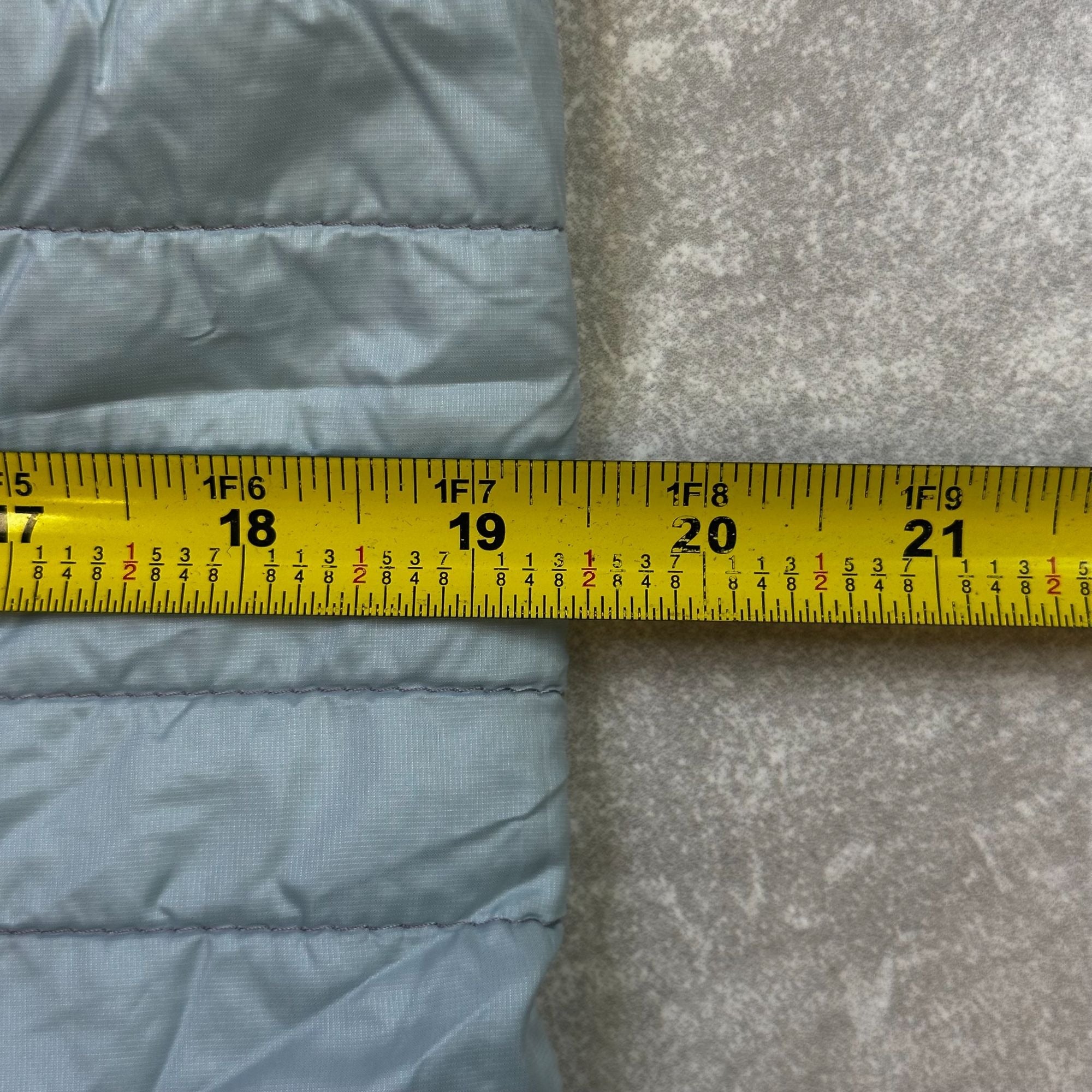 Patagonia Womens Nano Puff Vest L Lightweight Insulated Puffer Jacket Blue