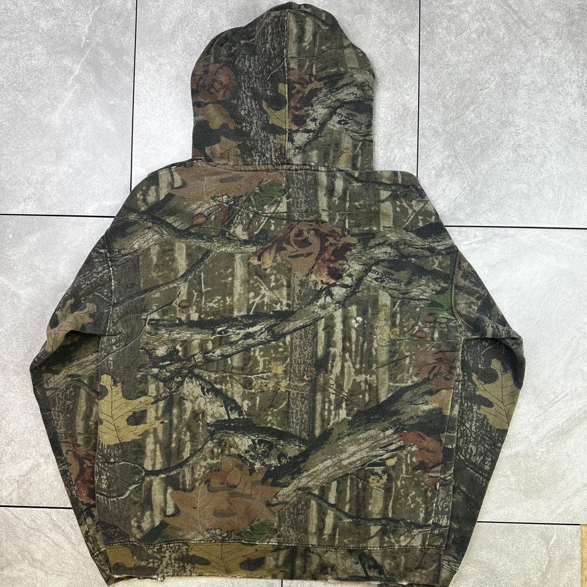 Mossy Oak Break-Up Infinity Camo Hoodie Pullover With Drawstring Hood & Kangaroo Pocket