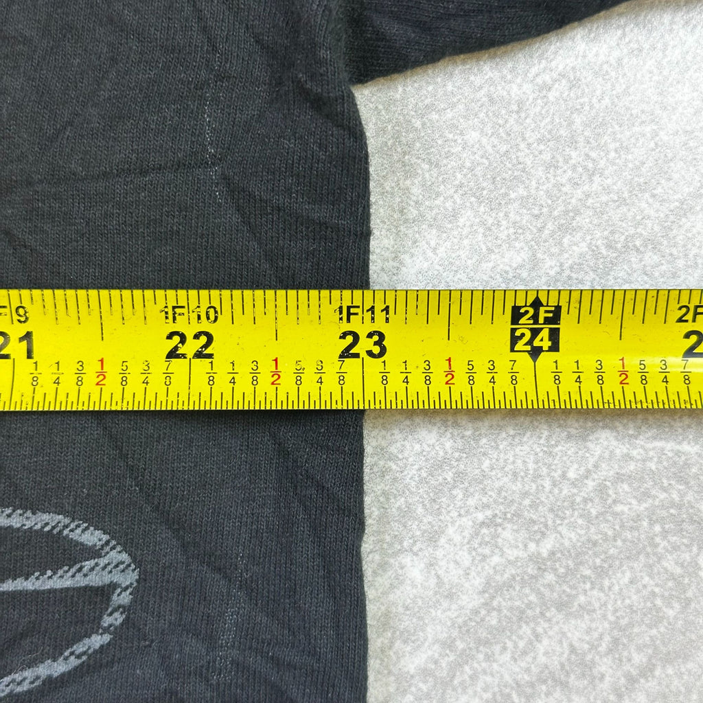 M&Ms Racing NASCAR Black Graphic T-Shirt Size L Cotton Crewneck With Bold Design