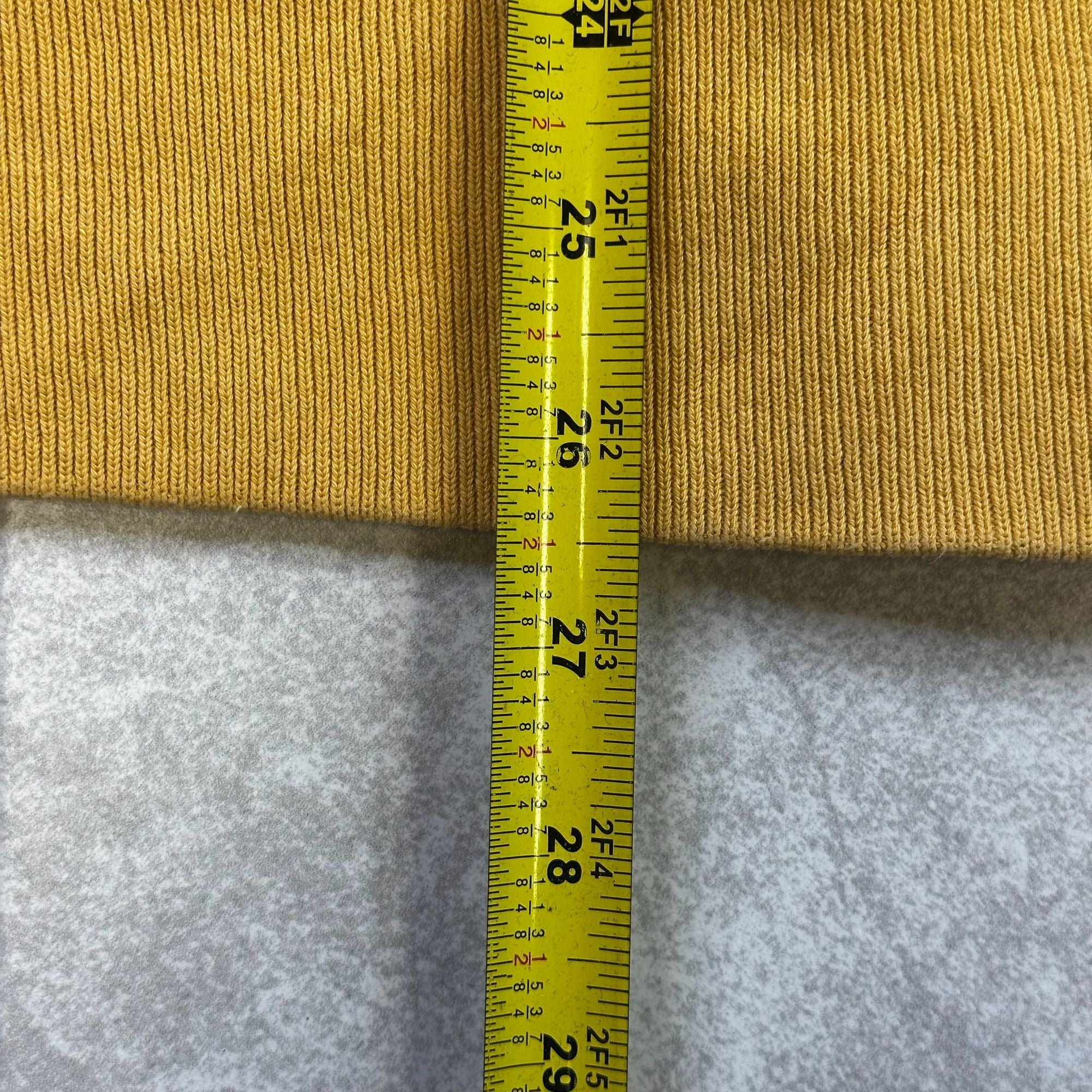 American Eagle Outfitters Yellow Hoodie Eagle Fleece Pullover Sweatshirt S/P