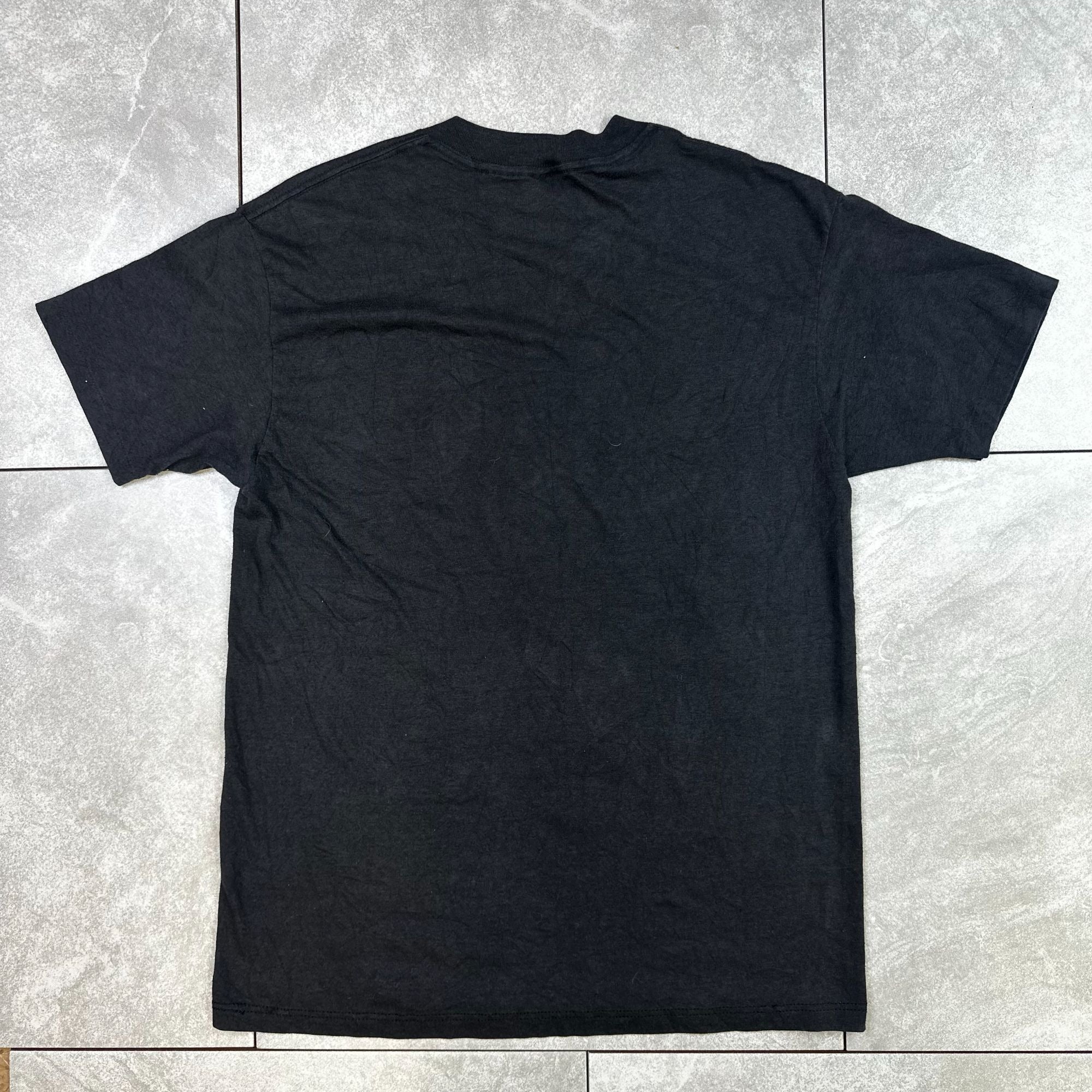 Randy Travis Old 8x10 Album T-Shirt Large Black Graphic Tee Cotton Blend