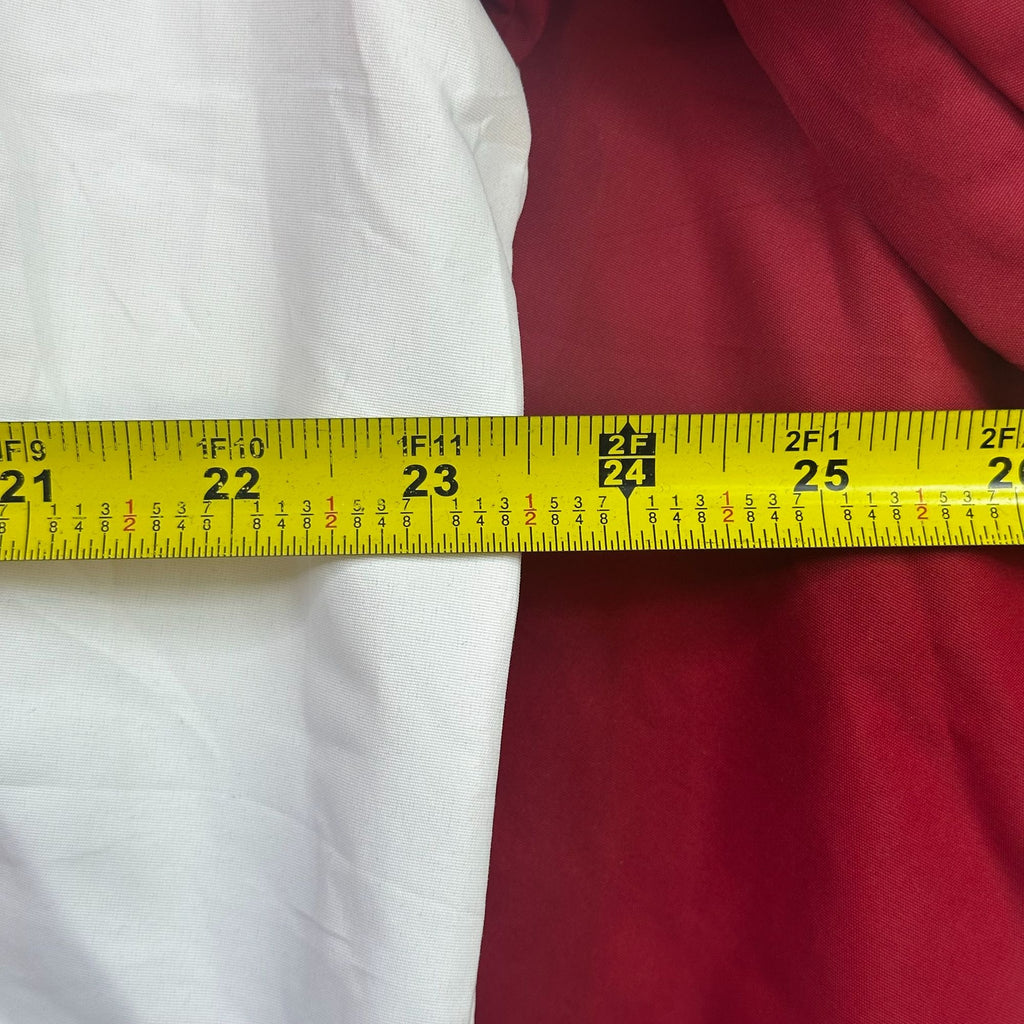 Colosseum Athletics Oklahoma Sooners Pullover Jacket L Red/White Polyester V-Neck Collegiate Licensed Product