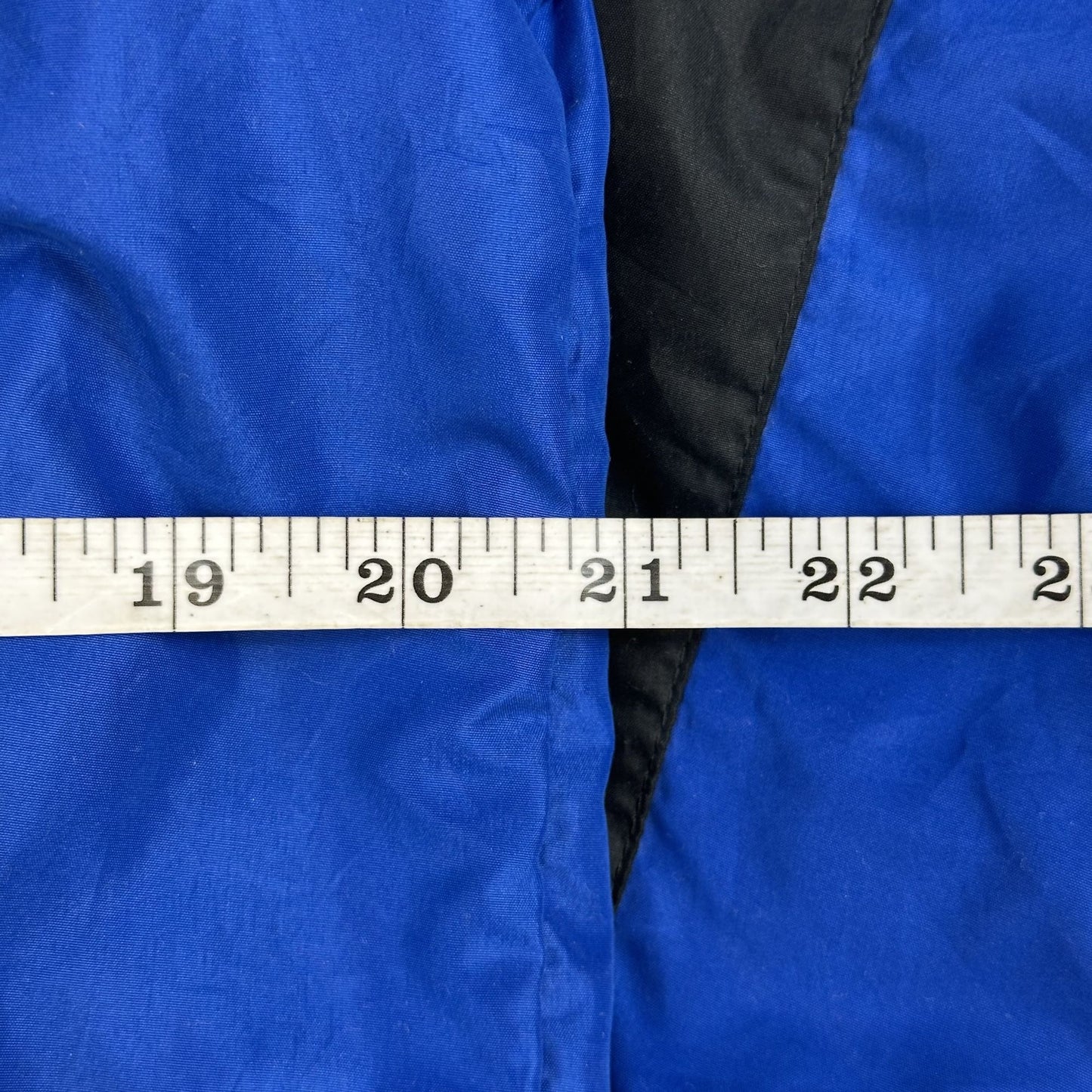 Vintage Reebok Colorblock Windbreaker Jacket S Blue/Black/White Polyester Blend
