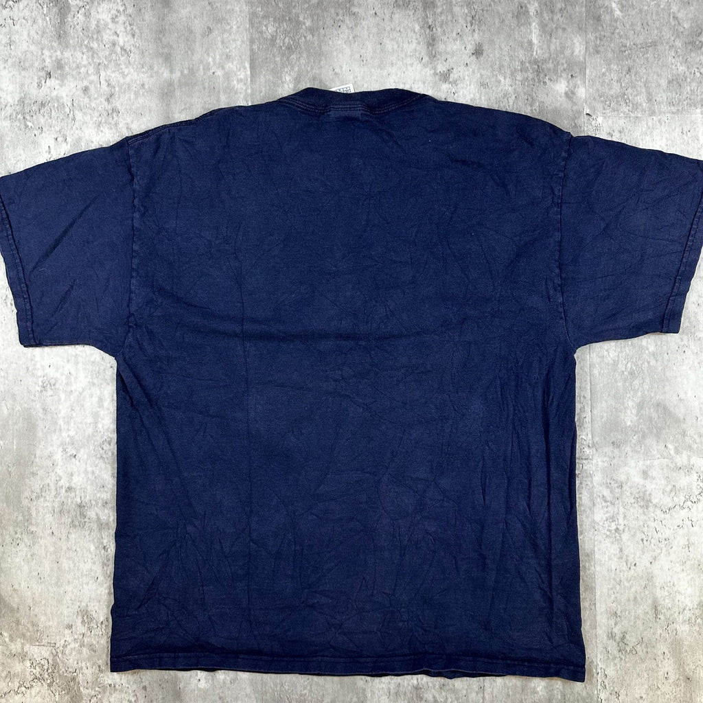 2004 World Series Boston Red Sox Champions Delta Magnum Weight Navy T-Shirt LGG Adult