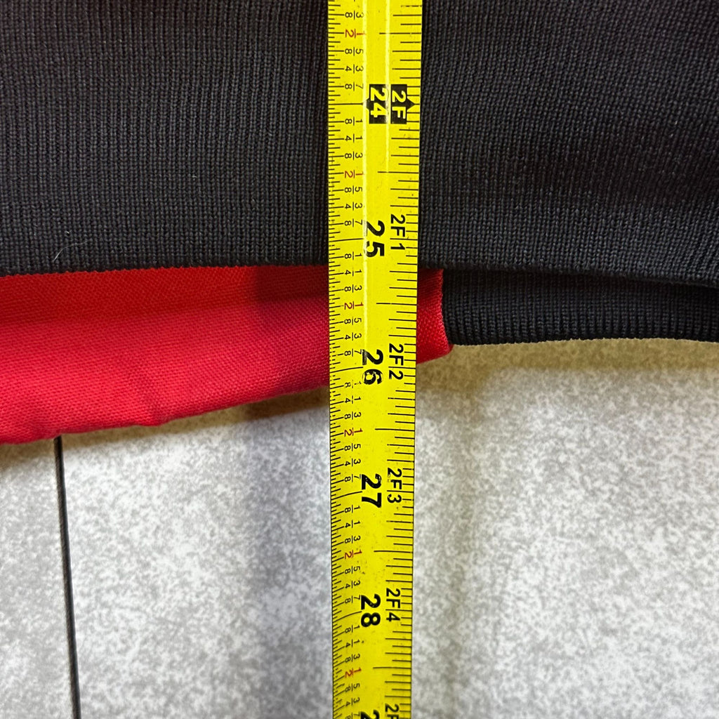 Saddlebrook Western Wear Red & Black Jacket 2X Zip Front USA-Made Native-Inspired Pattern Warm Lining Mens Outerwear