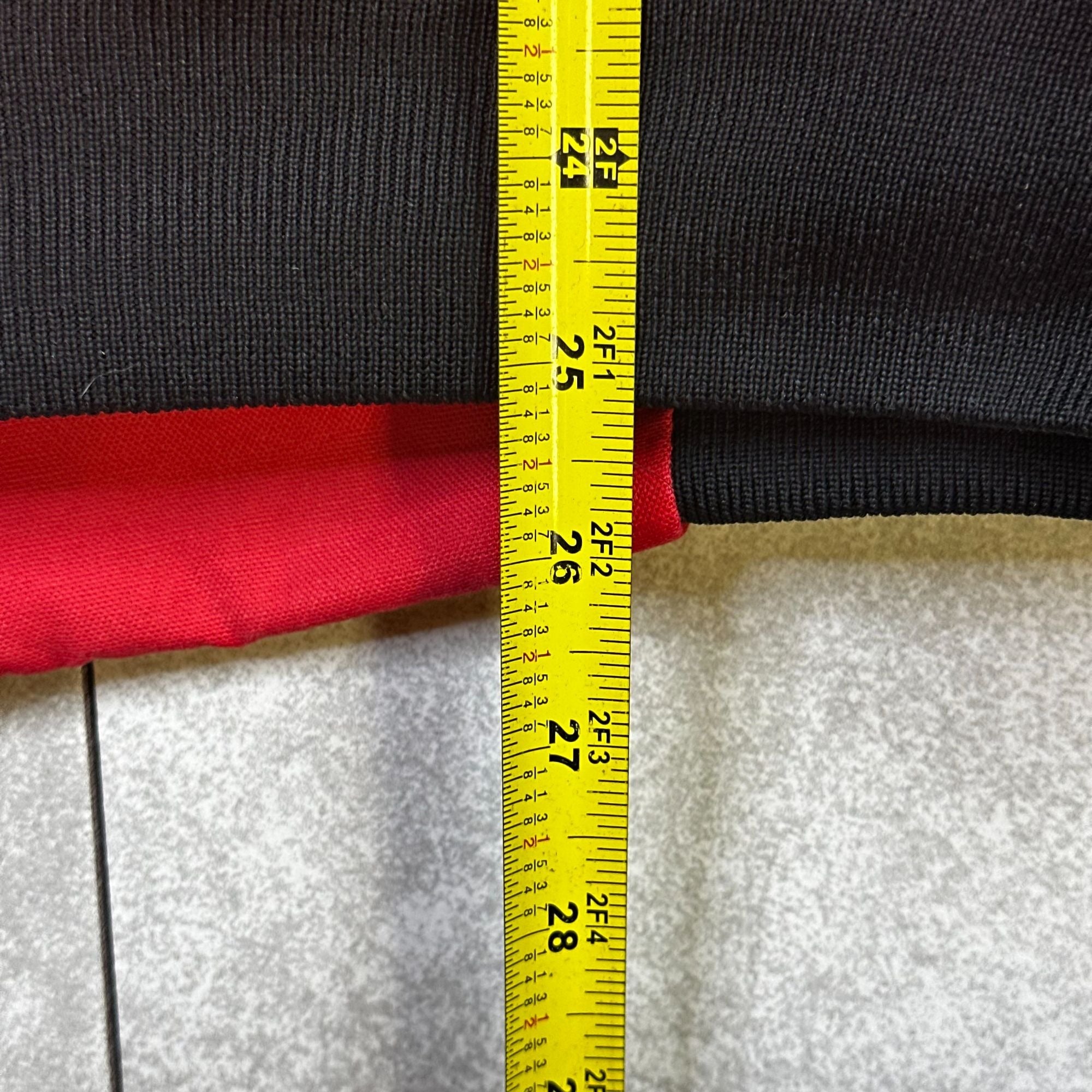 Saddlebrook Western Wear Red & Black Jacket 2X Zip Front USA-Made Native-Inspired Pattern Warm Lining Mens Outerwear