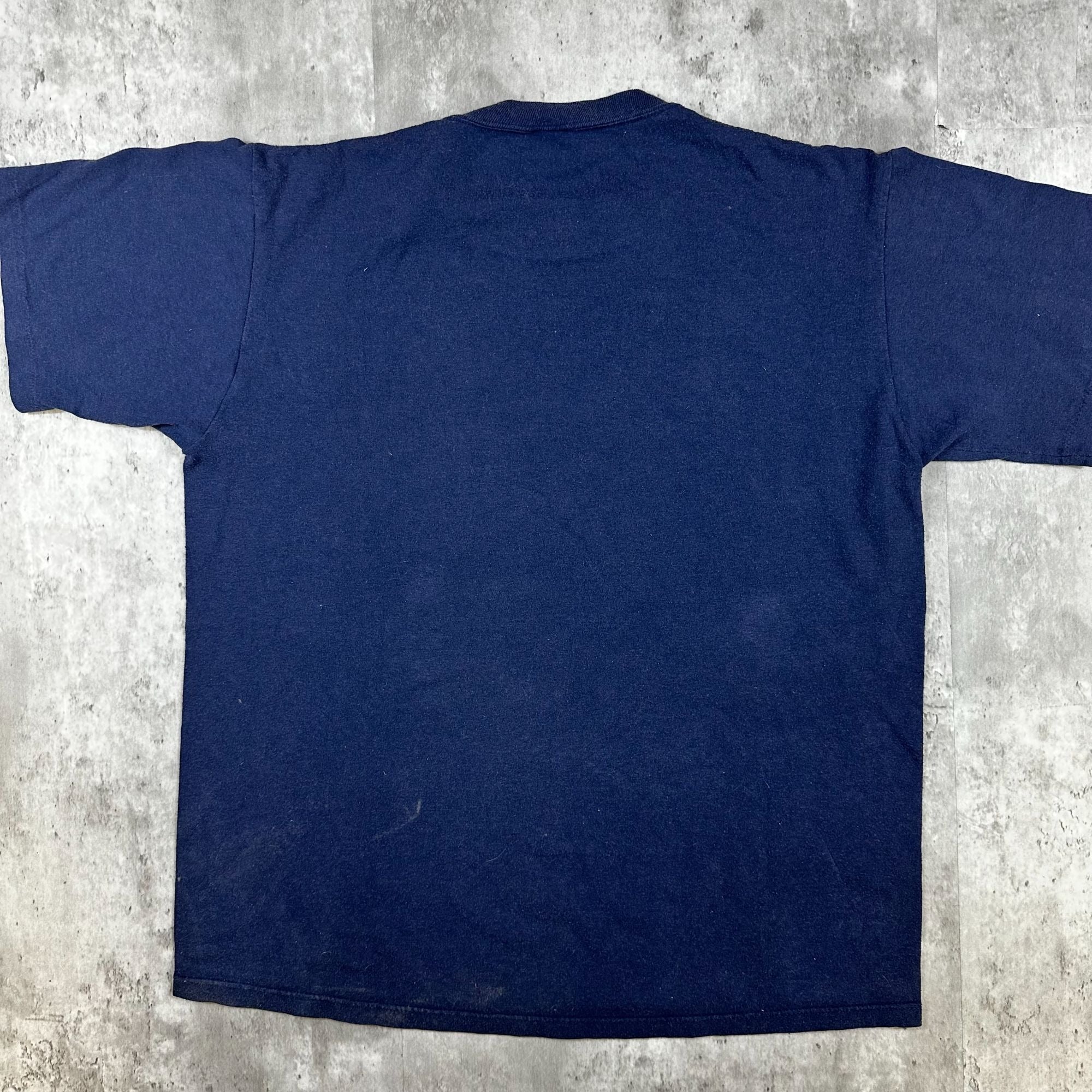 Vintage Jerzees Seniors 89 Academy Of The Holy Angels Navy Blue T-Shirt Size L