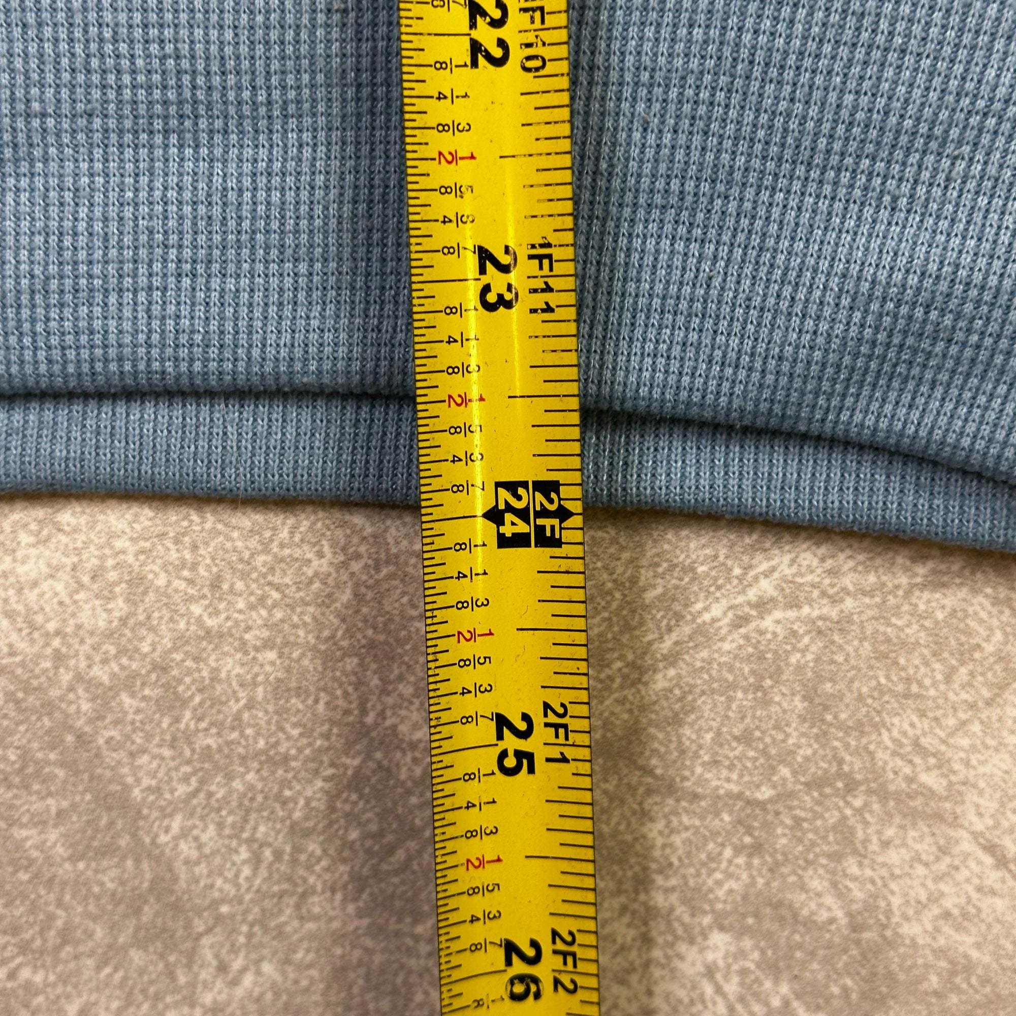 Vintage Blue Mickey Mouse Sweatshirt Crewneck Pullover Adult Size Large Disney