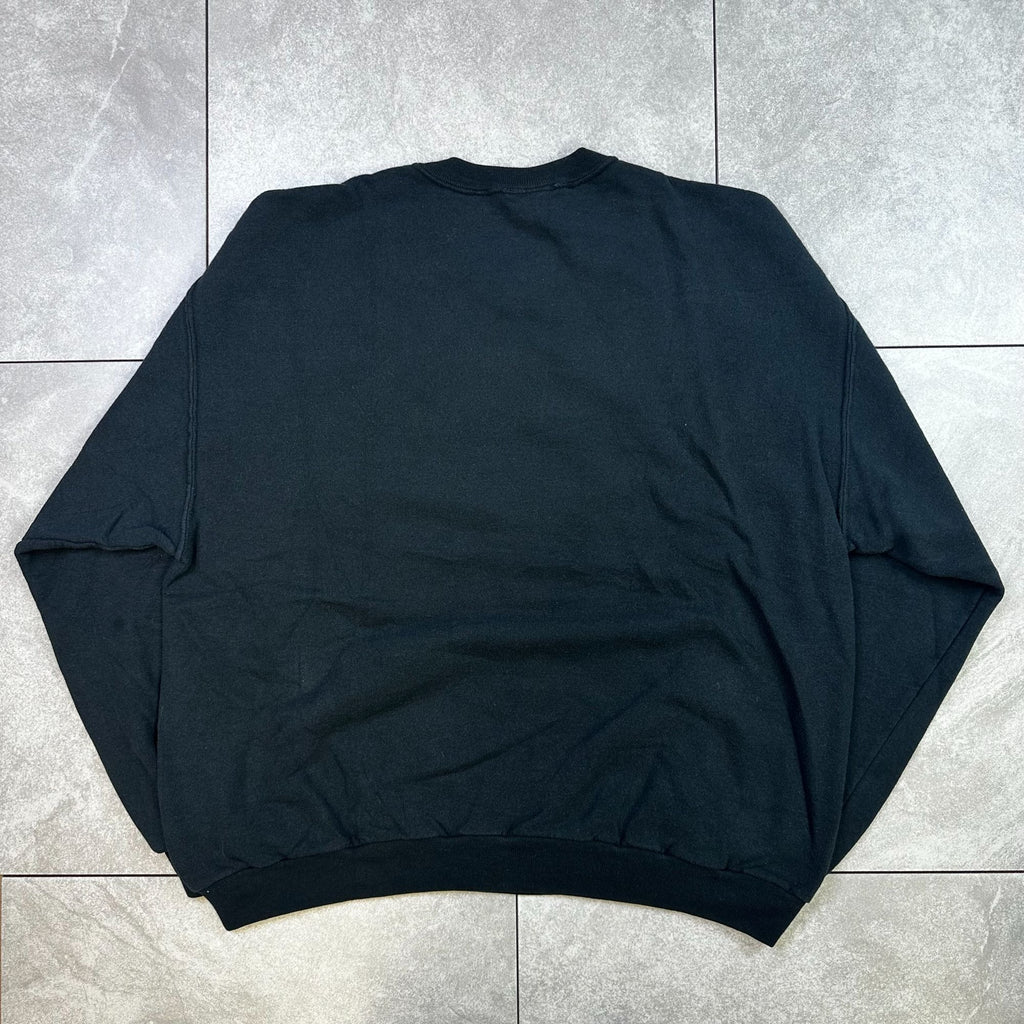 Pittsburgh Penguins NHL Licensed Black Crewneck Sweatshirt Size XL Cotton Blend