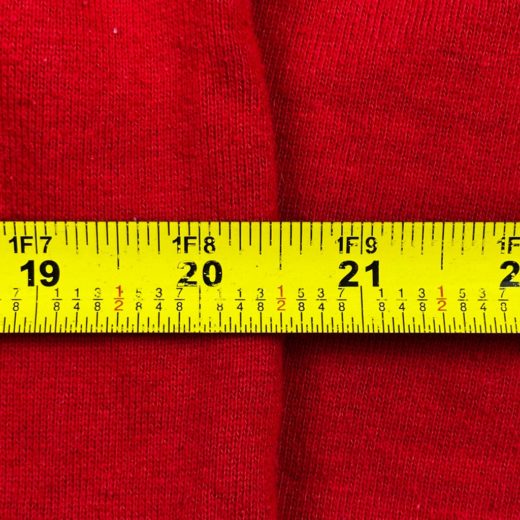 Vintage Jerzees Super Sweats Ball State Red Crewneck Sweatshirt L Made In USA