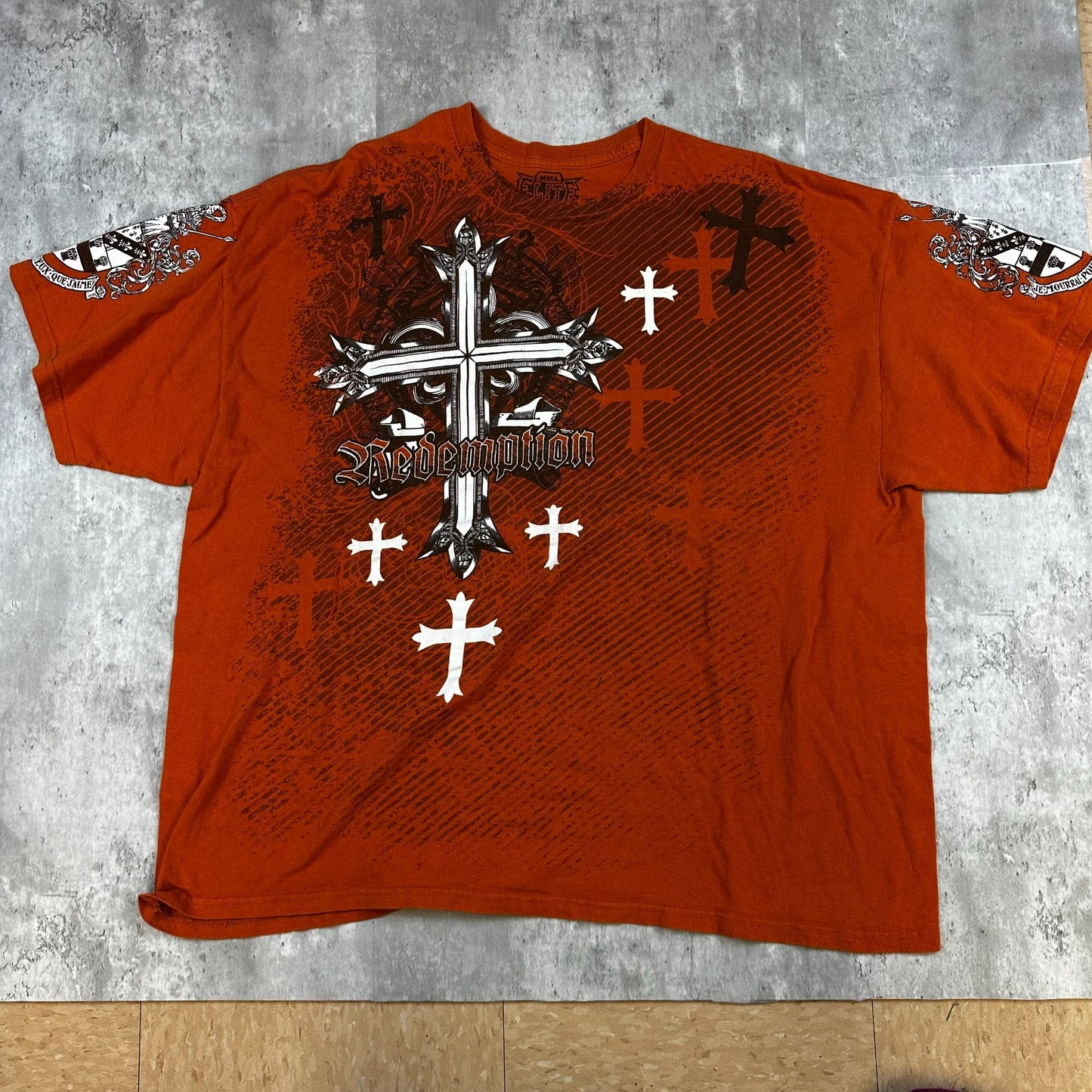 MMA Elite Y2K Grunge Style Tee (XXL)