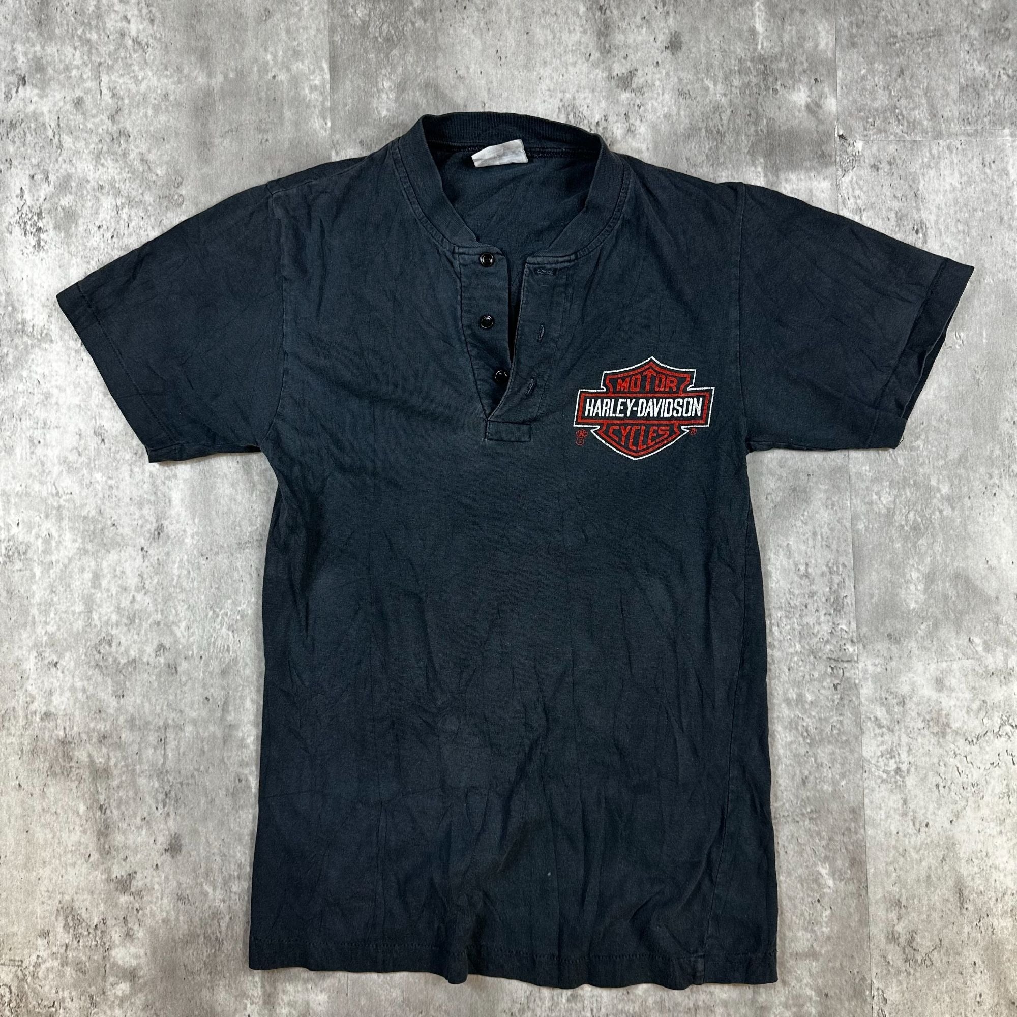 Vintage Harley-Davidson Black Hills Tee Shirt Hanes Beefy T South Dakota Graphic Size S