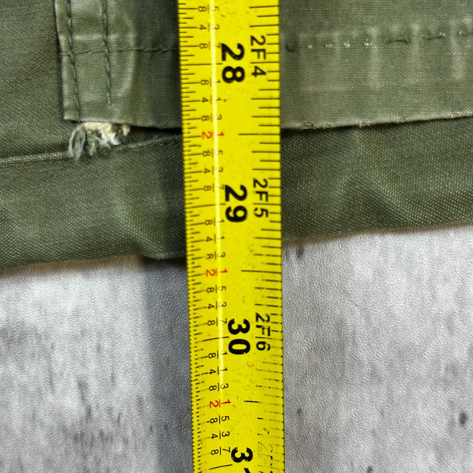 Vintage U.S. Air Force Green Field Jacket W/ Patches Size Medium