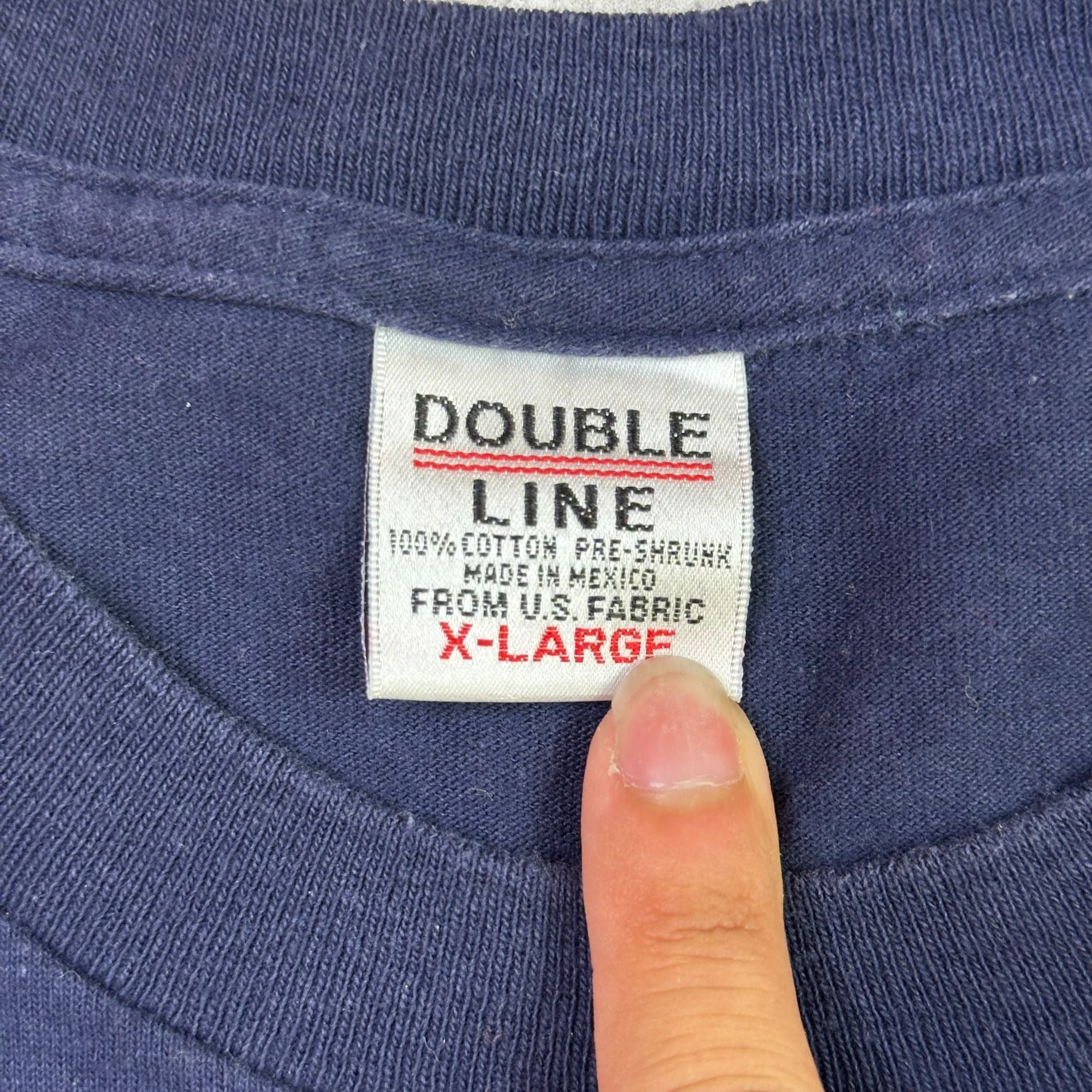 Vintage Ecko Unltd Navy Blue Rhino Graphic T-Shirt X-Large 100% Cotton