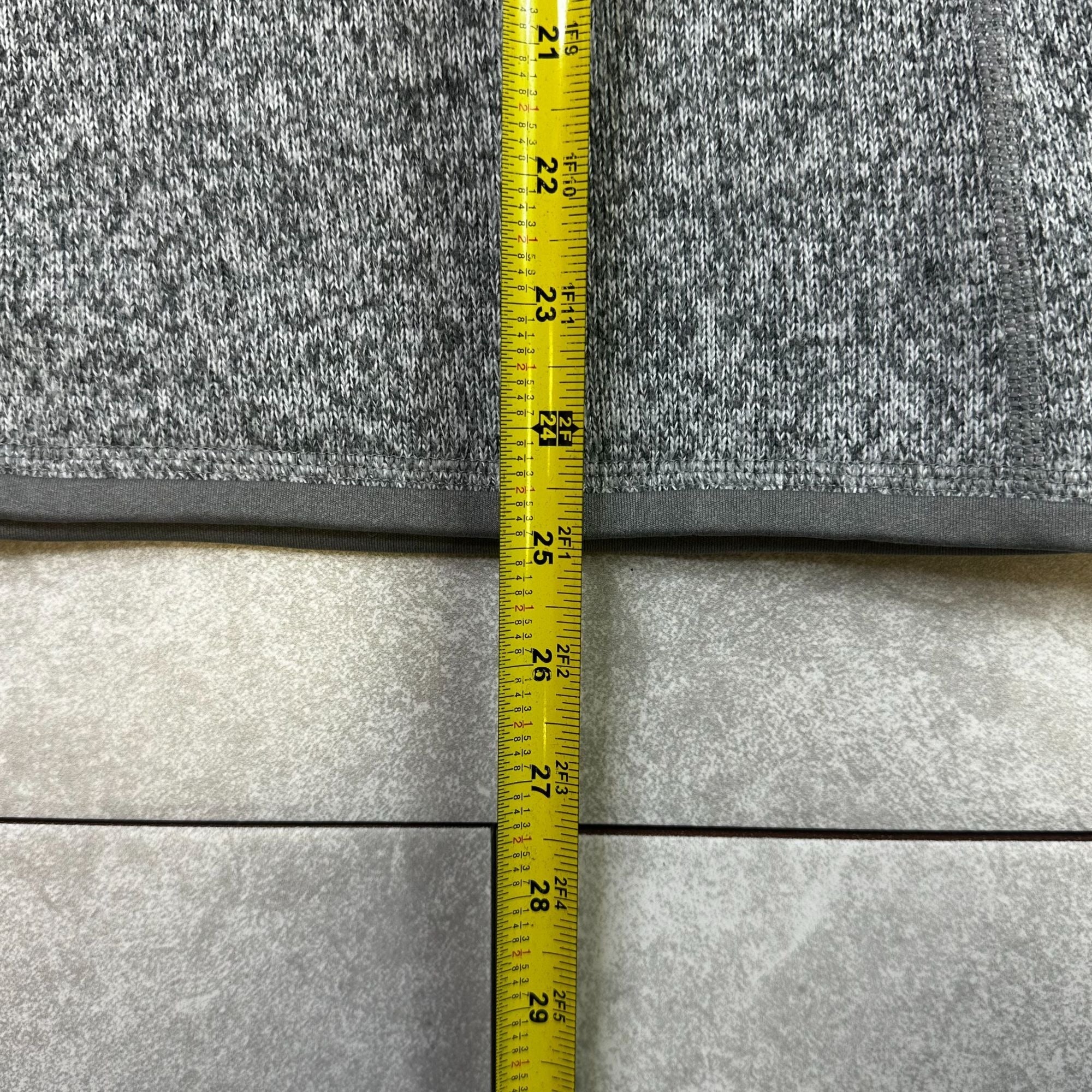 Patagonia Mens Grey Better Sweater 1/4 Zip Pullover Medium