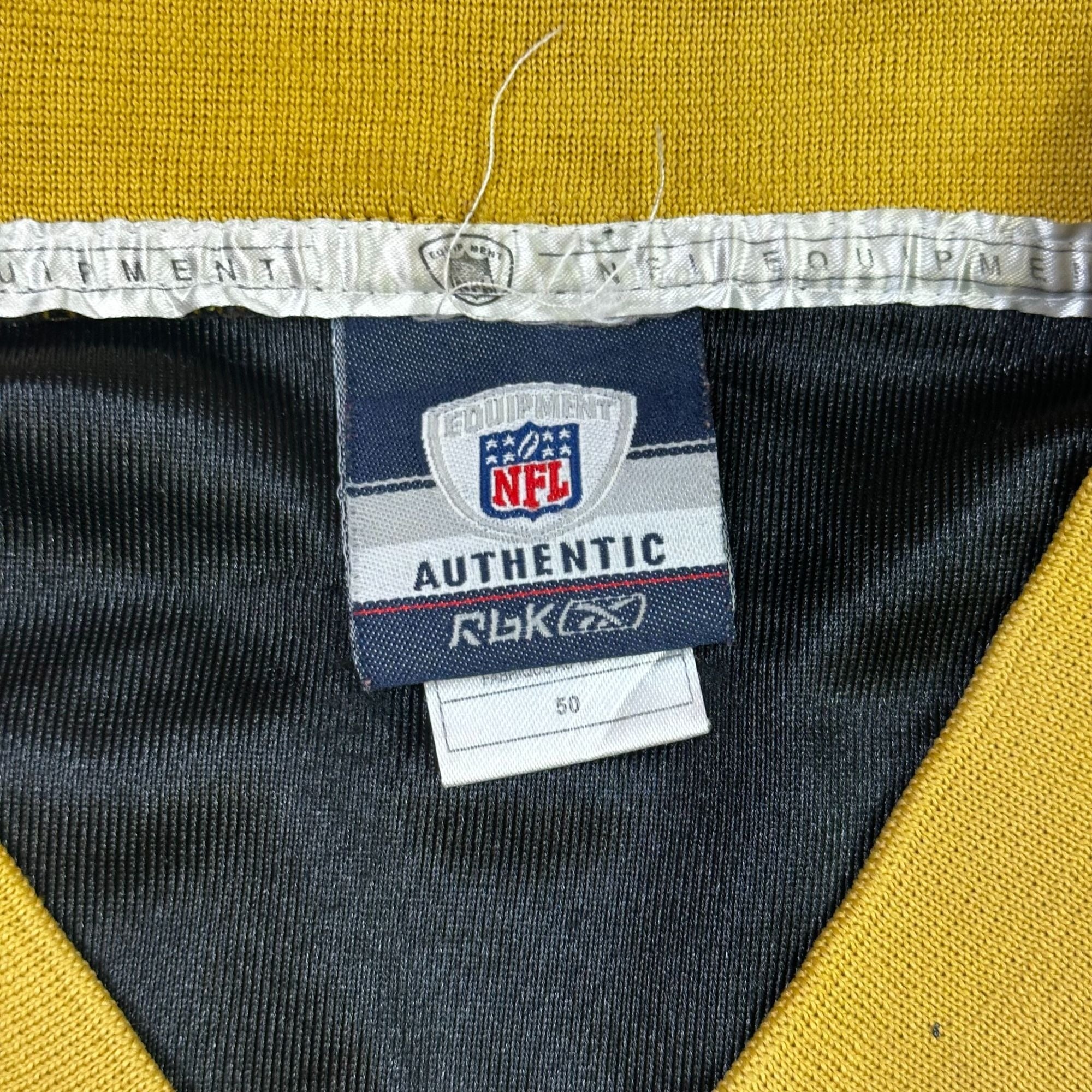 Drew Brees New Orleans Saints Black & Gold NFL Authentic Reebok Jersey Size 50 Mens Equipment Edition