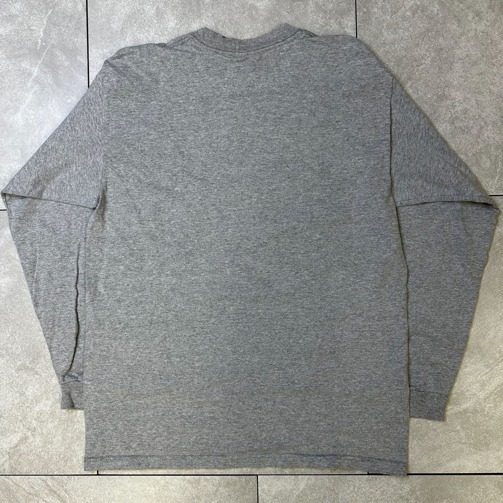 Michigan State Spartans Citrus Bowl 2000 Long Sleeve T-Shirt Gray Size M Jansport Made In USA