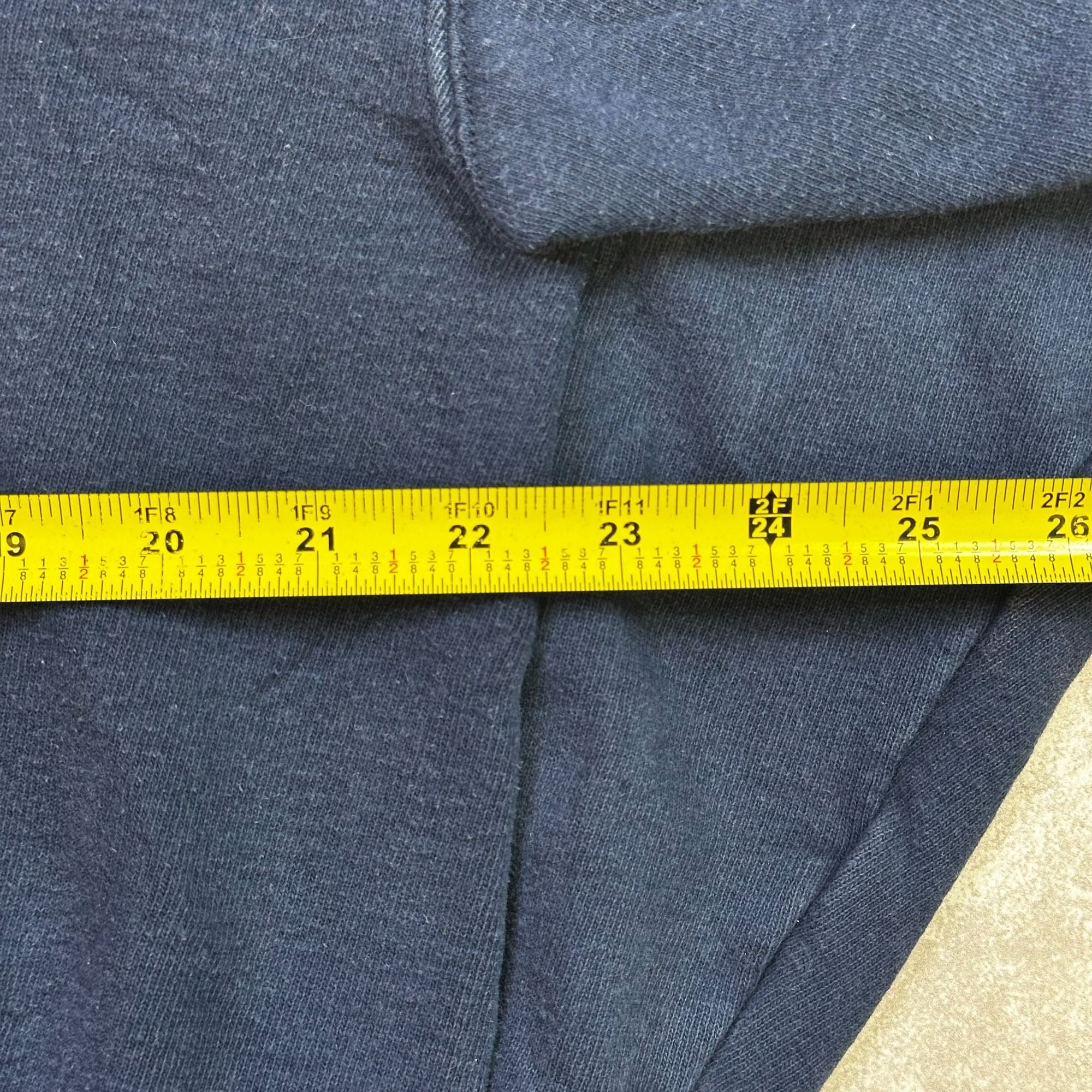 Vintage TCU Texas Christian University Navy Blue Crewneck Sweatshirt By Imagewear Made In USA Size L