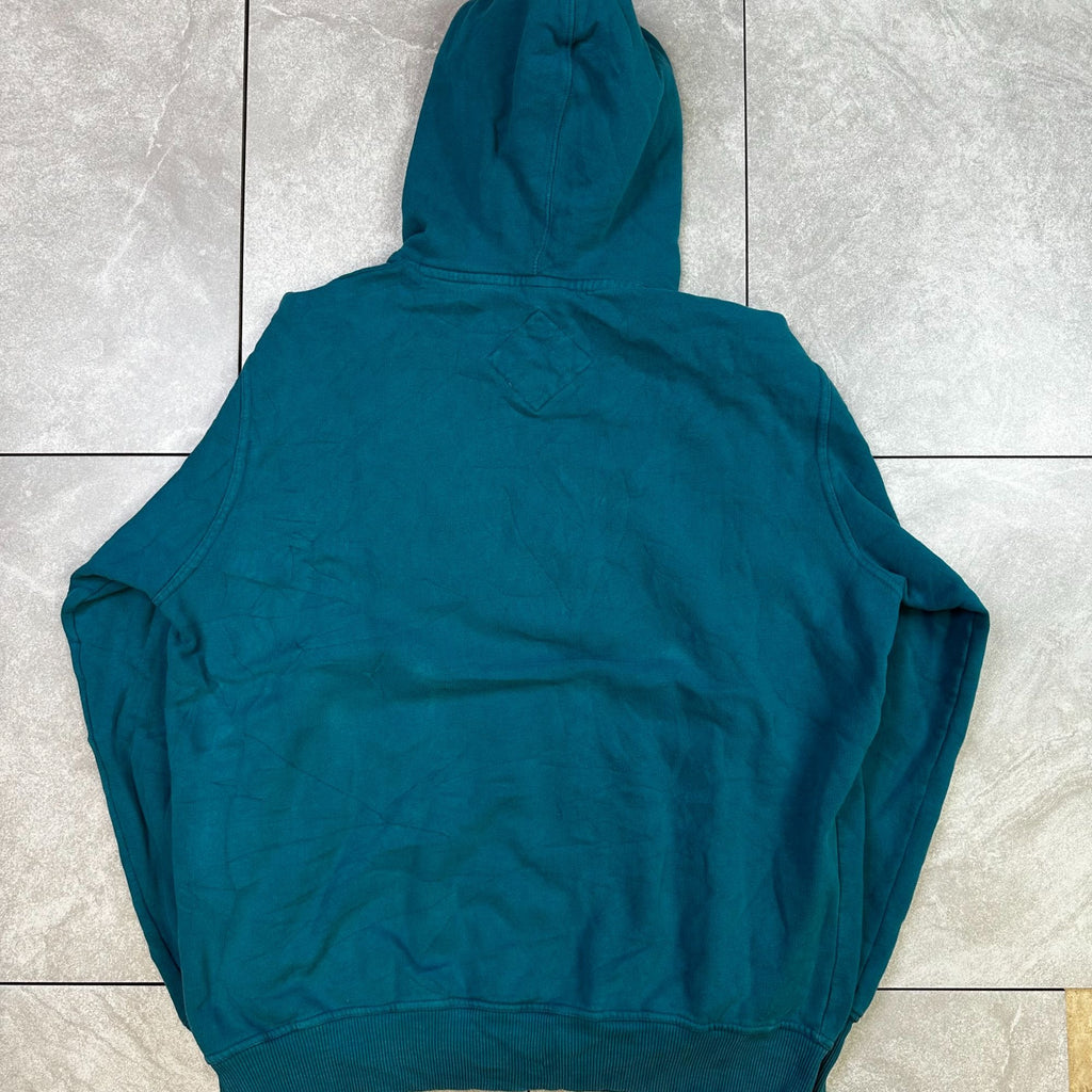 San Jose Sharks 1991 League Hoodie L/G Teal 3 Four Sportswear Cotton Poly Blend