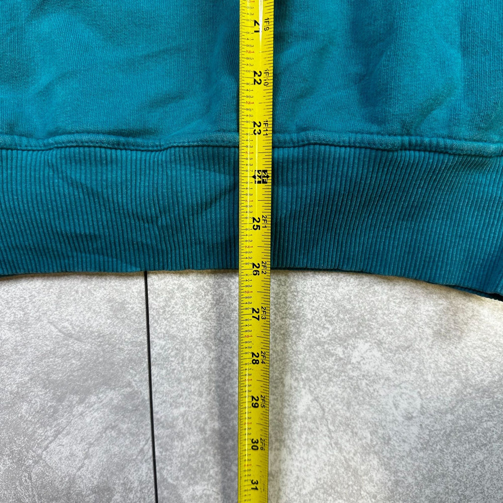 San Jose Sharks 1991 League Hoodie L/G Teal 3 Four Sportswear Cotton Poly Blend