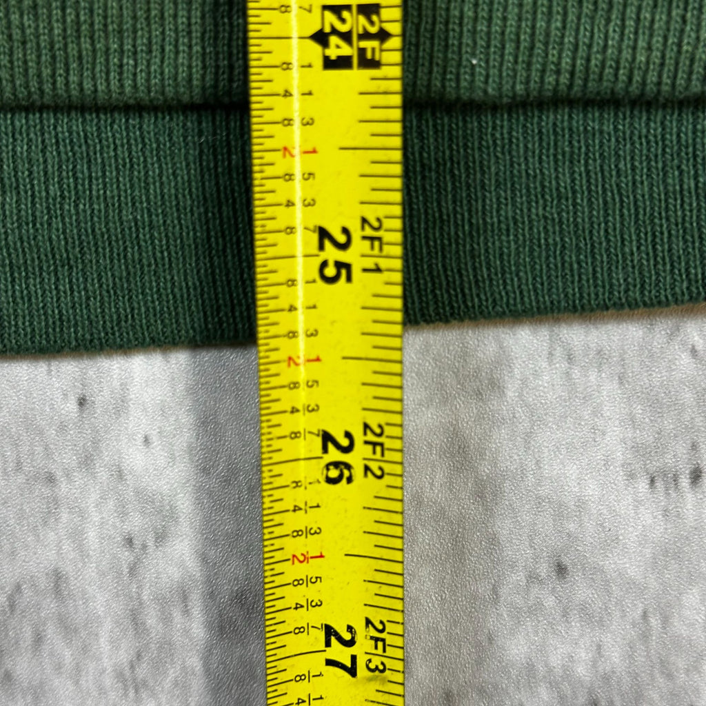 Vintage Tultex Finger Lakes Race Track Sweatshirt X-Large Green Graphic Crewneck