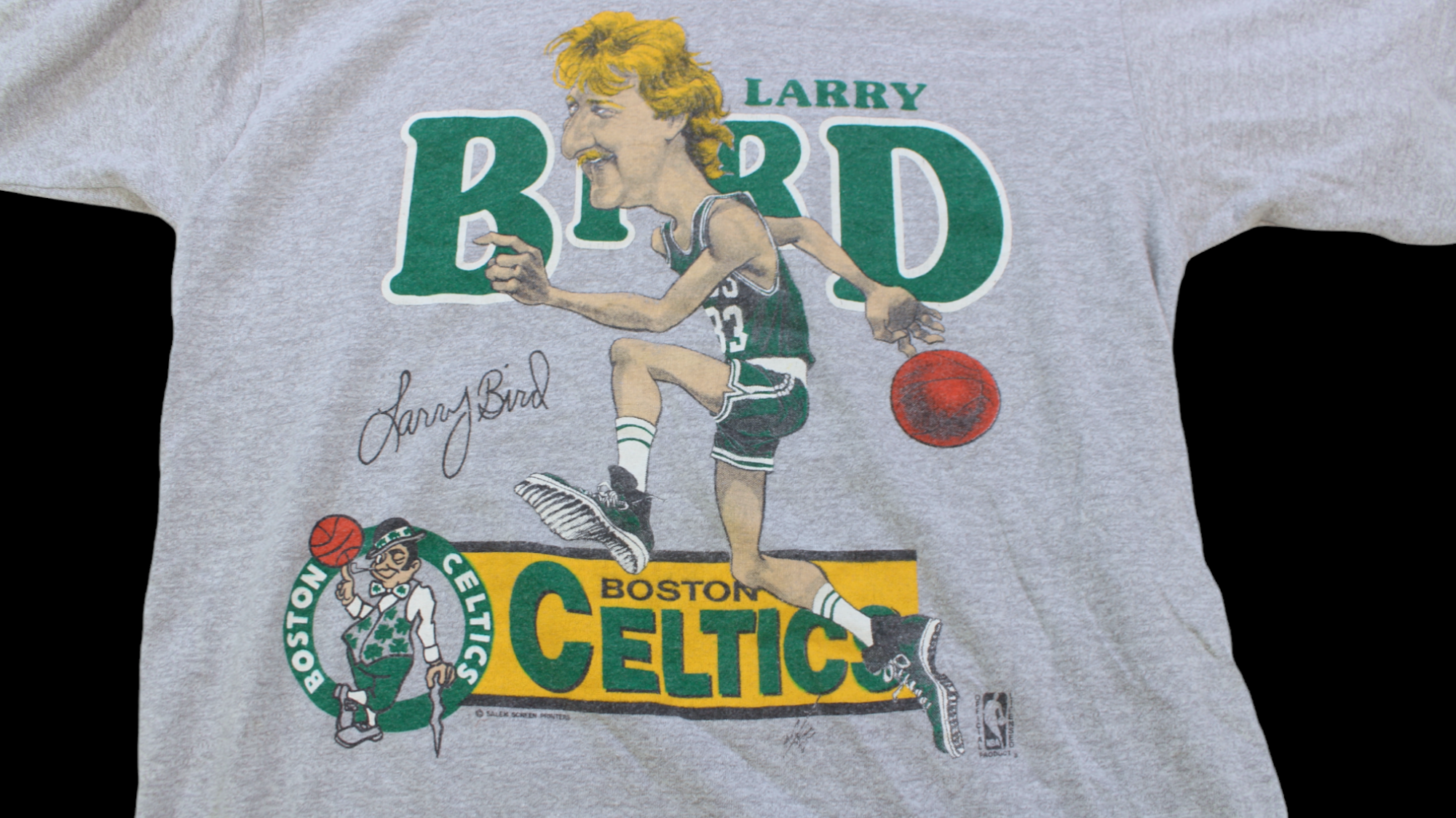 90's Larry Bird Caricature