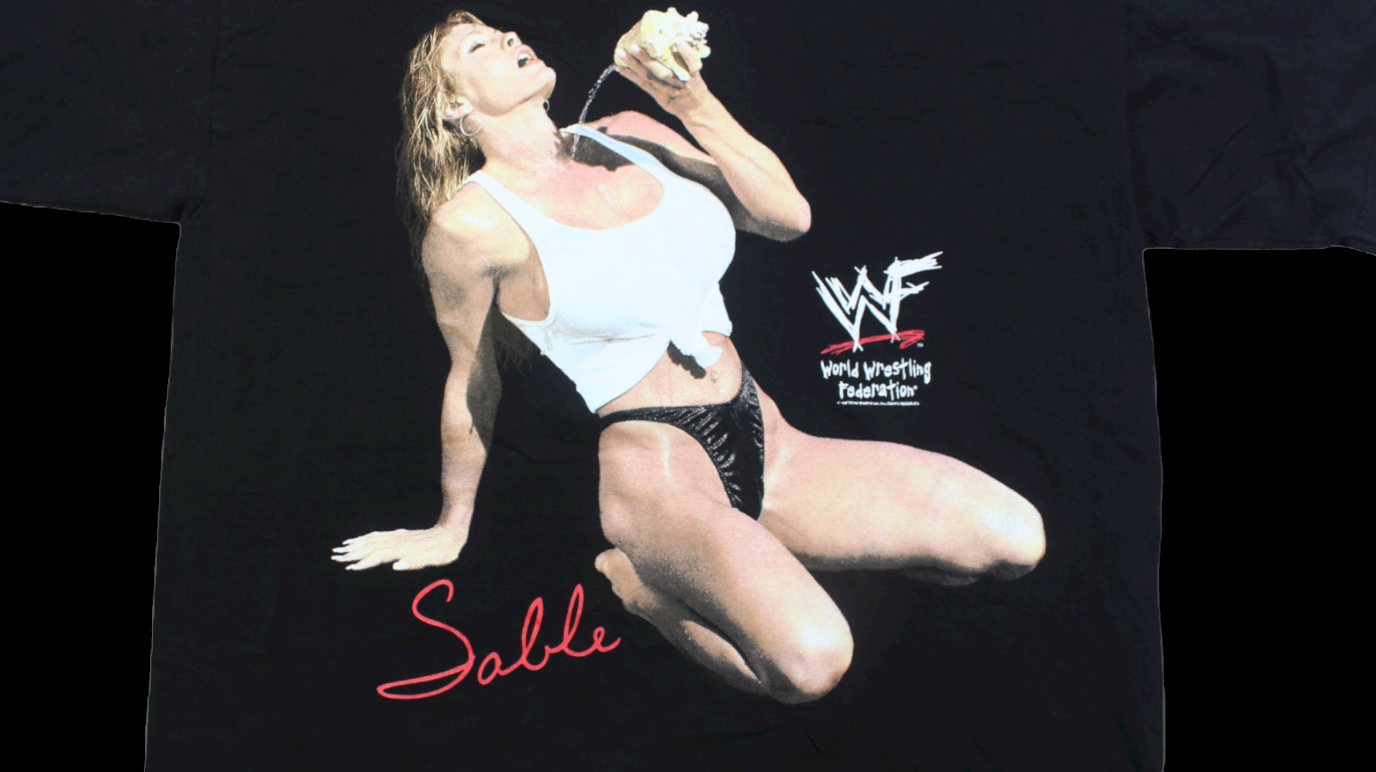 90's WWF Sable shirt