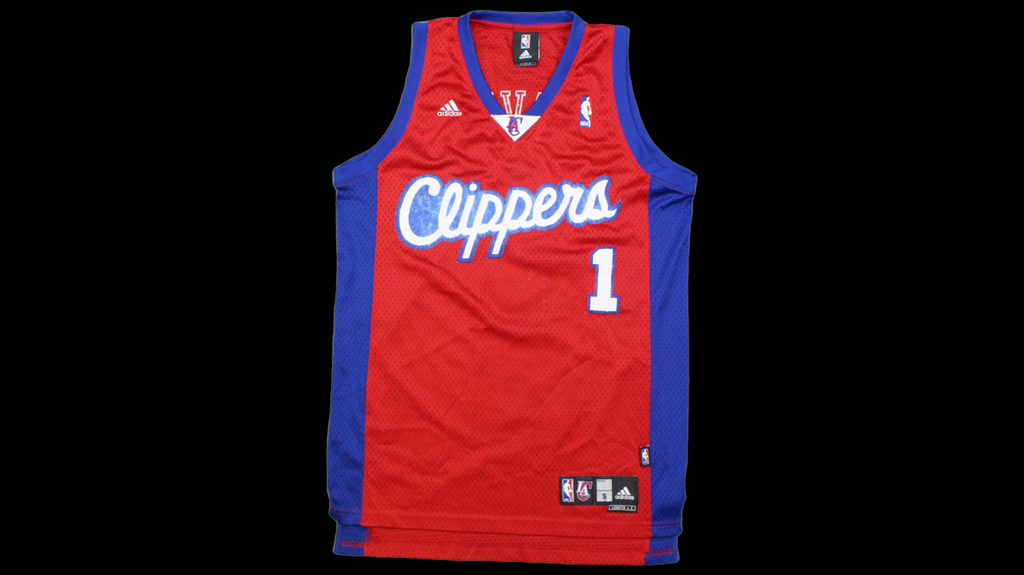 Adidas Baron Davis Clippers jersey