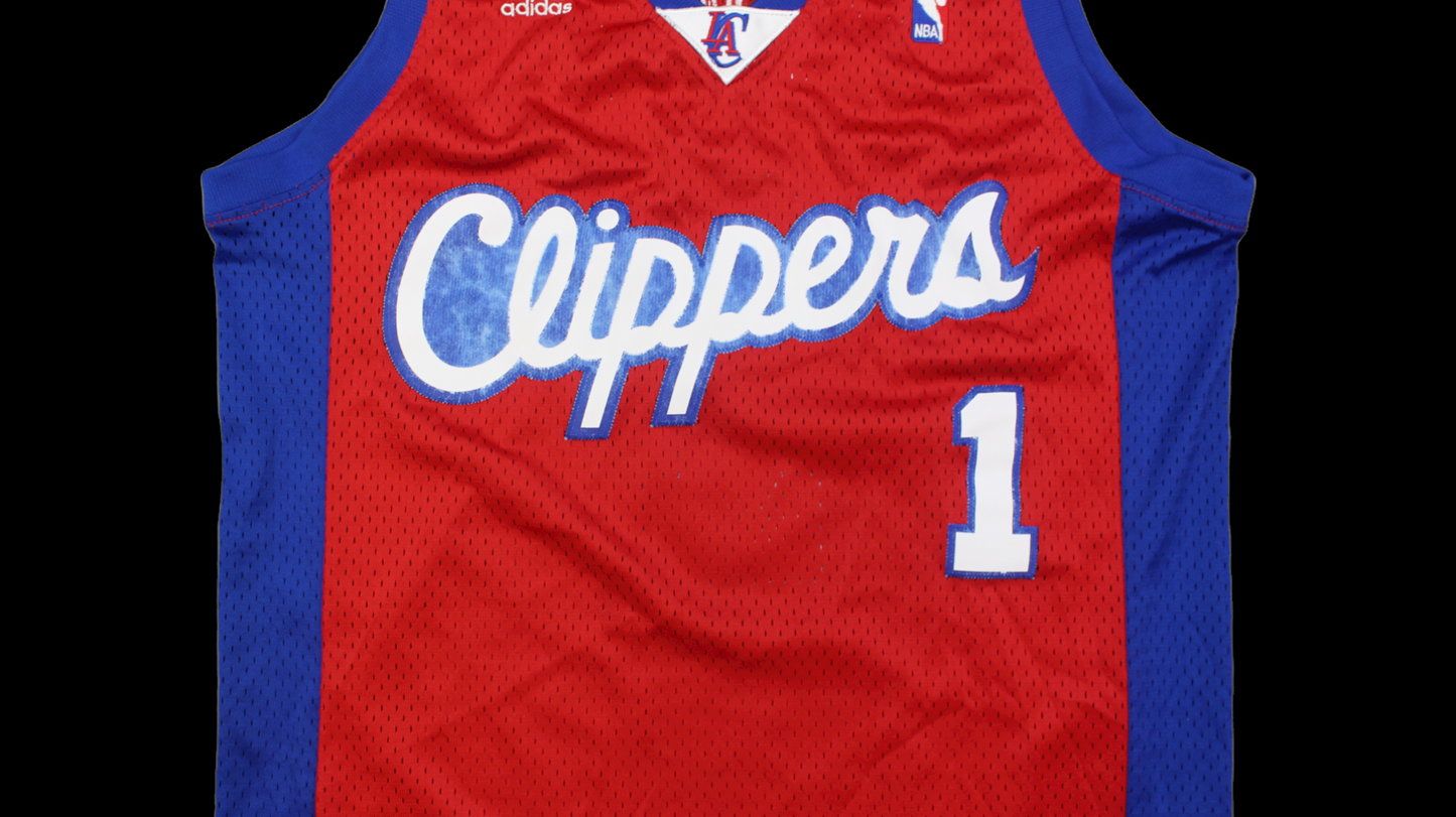 Adidas Baron Davis Clippers jersey