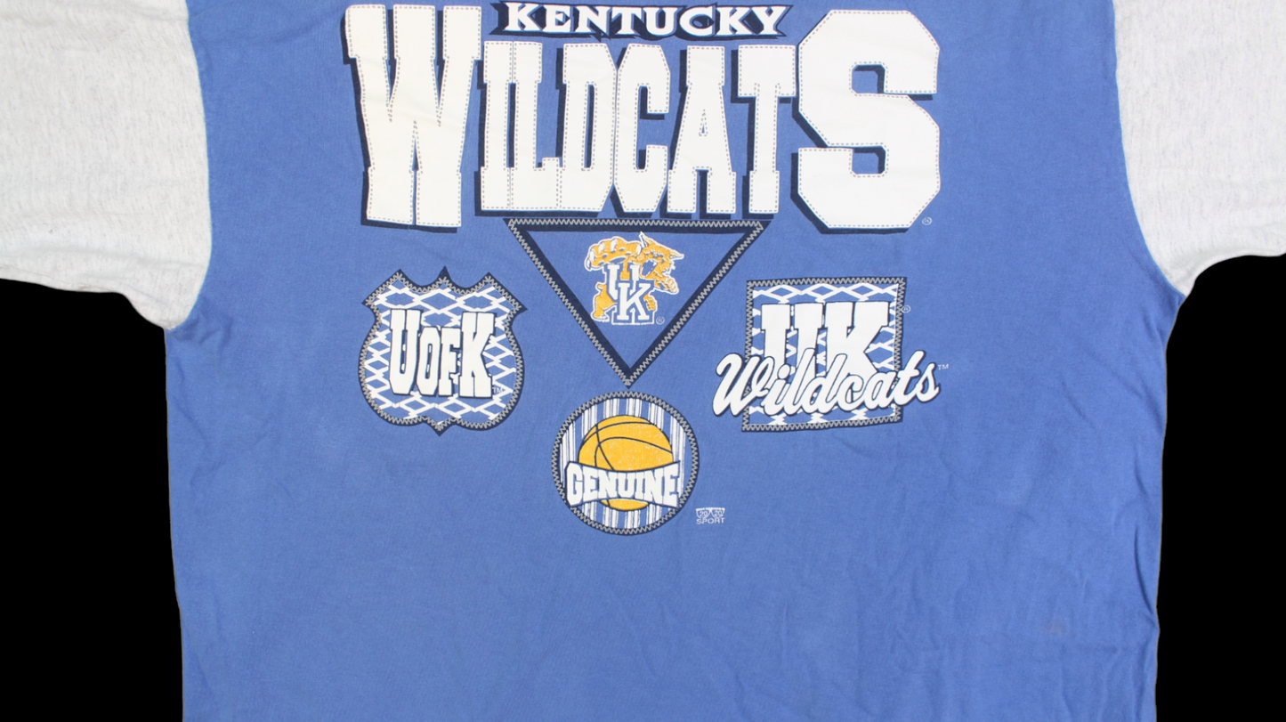90's Kentucky Wildcats hooded shirt