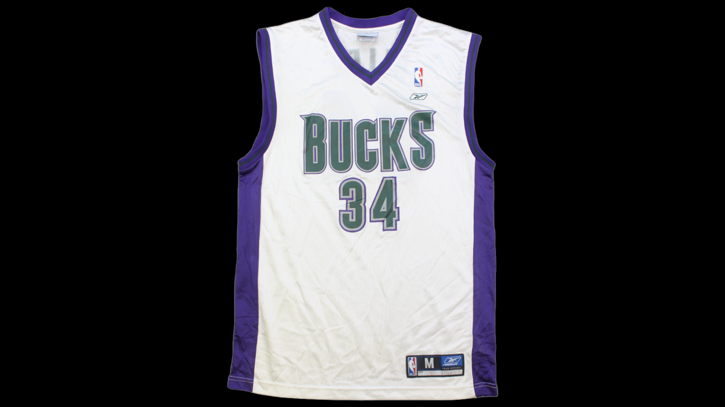 90's Milwaukee Bucks Ray Allen Reebok jersey