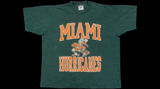 90's Miami Hurricanes shirt