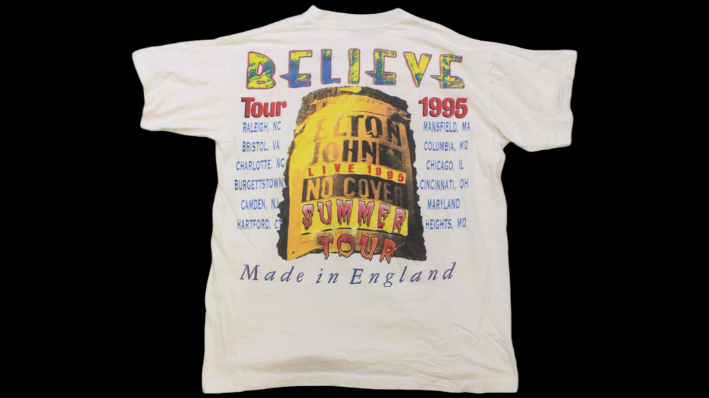 1995 Elton John Tour shirt
