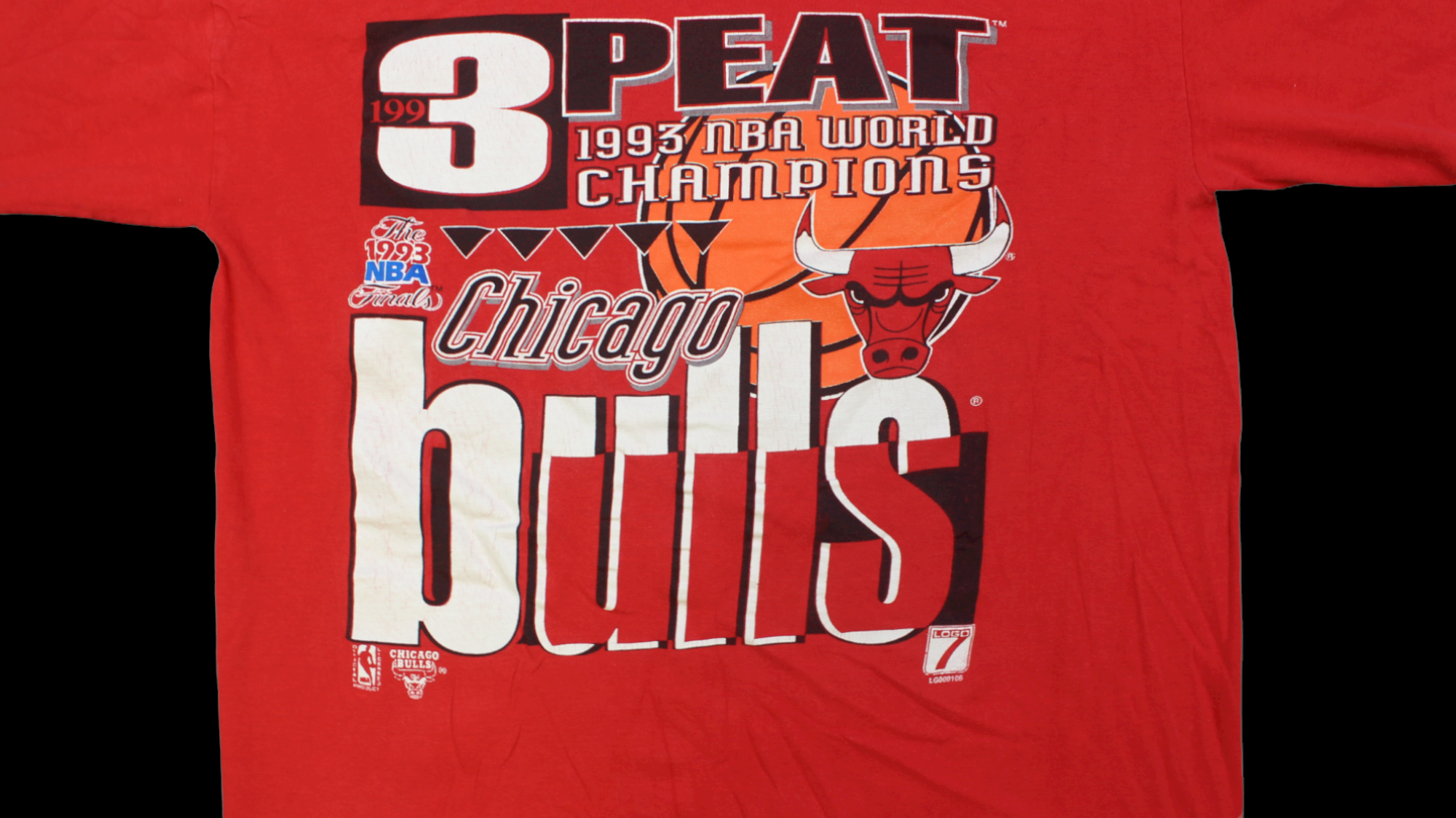1993 Chicago Bulls Championship shirt