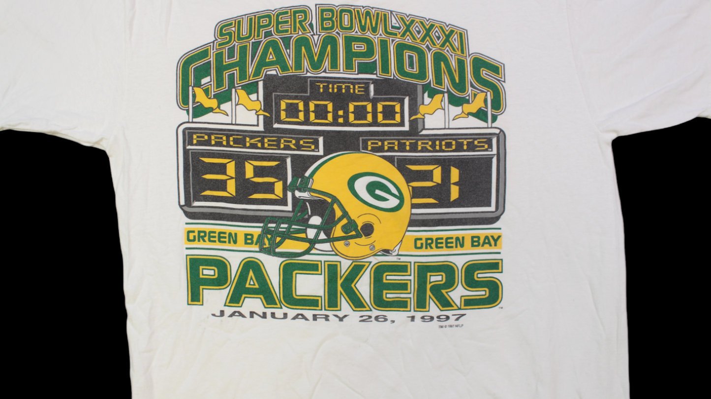 1997 Green Bay Packers Super Bowl Champions shirt