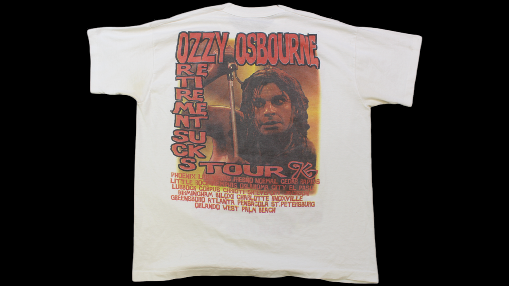 1996 Ozzy Osbourne Ozzmosis tour shirt