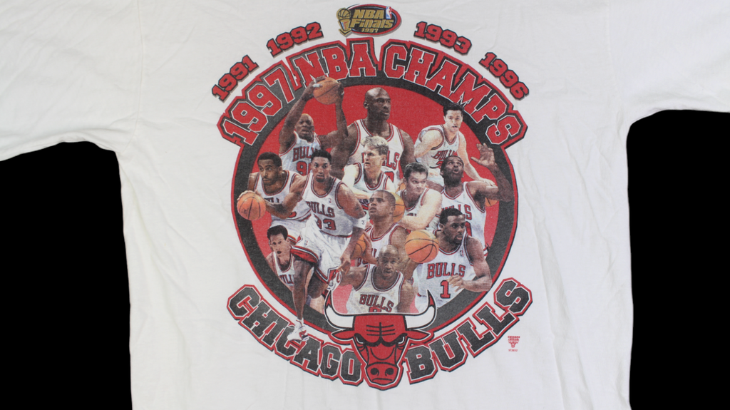 1997 NBA Finals Chicago Bulls Champions shirt